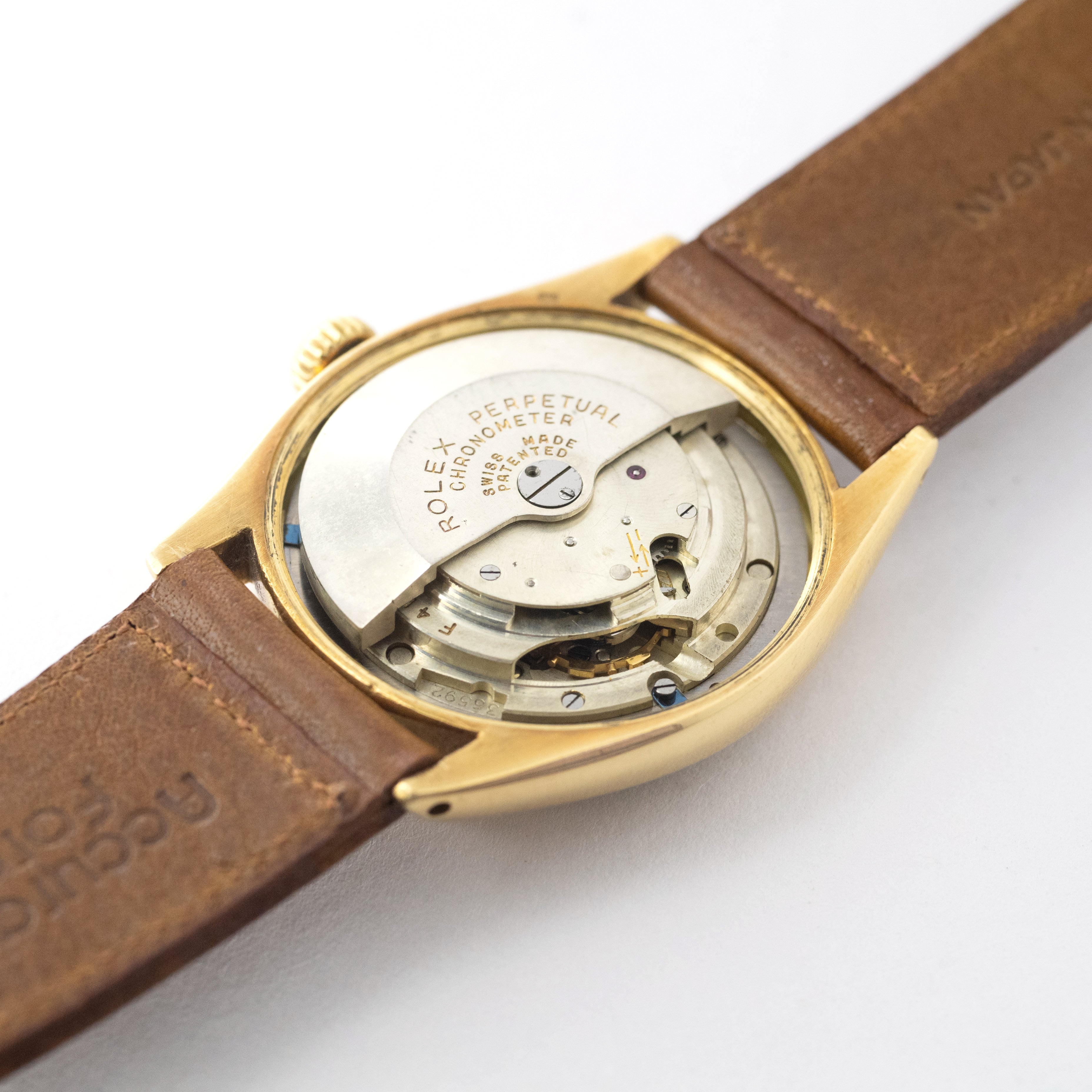 ロレックス セミバブルバック18KYG