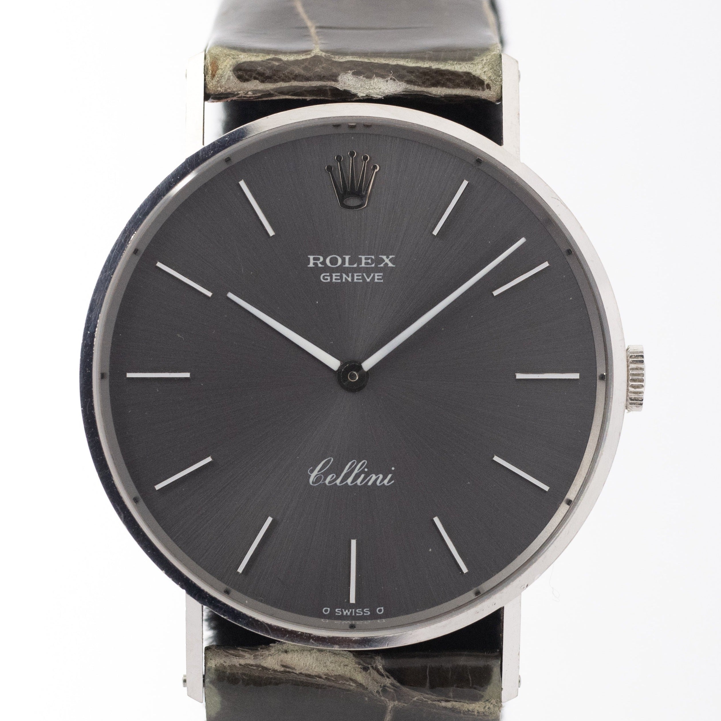 ロレックス チェリーニ 18KWG 1973年製 ギャラ付