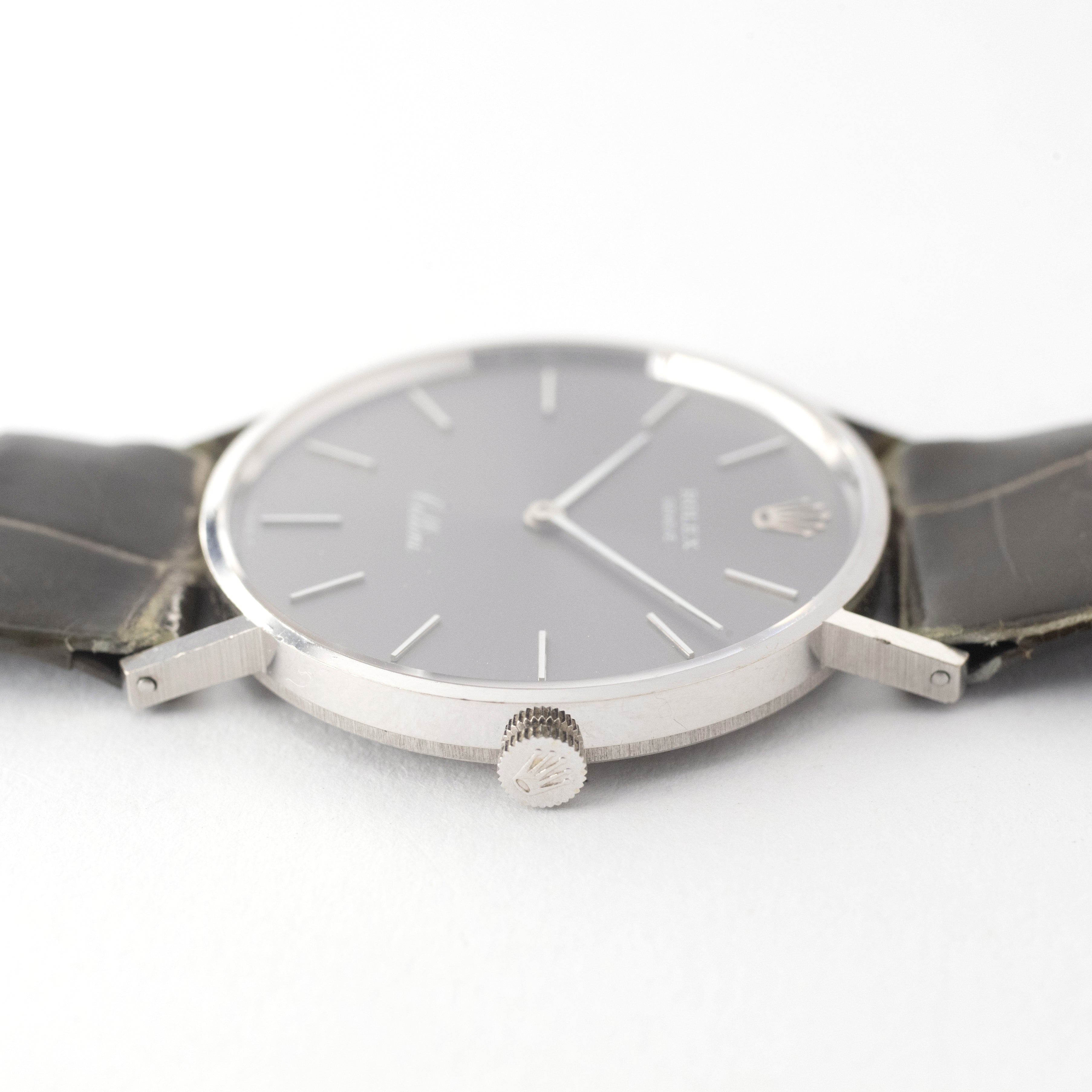 ロレックス チェリーニ 18KWG 1973年製 ギャラ付