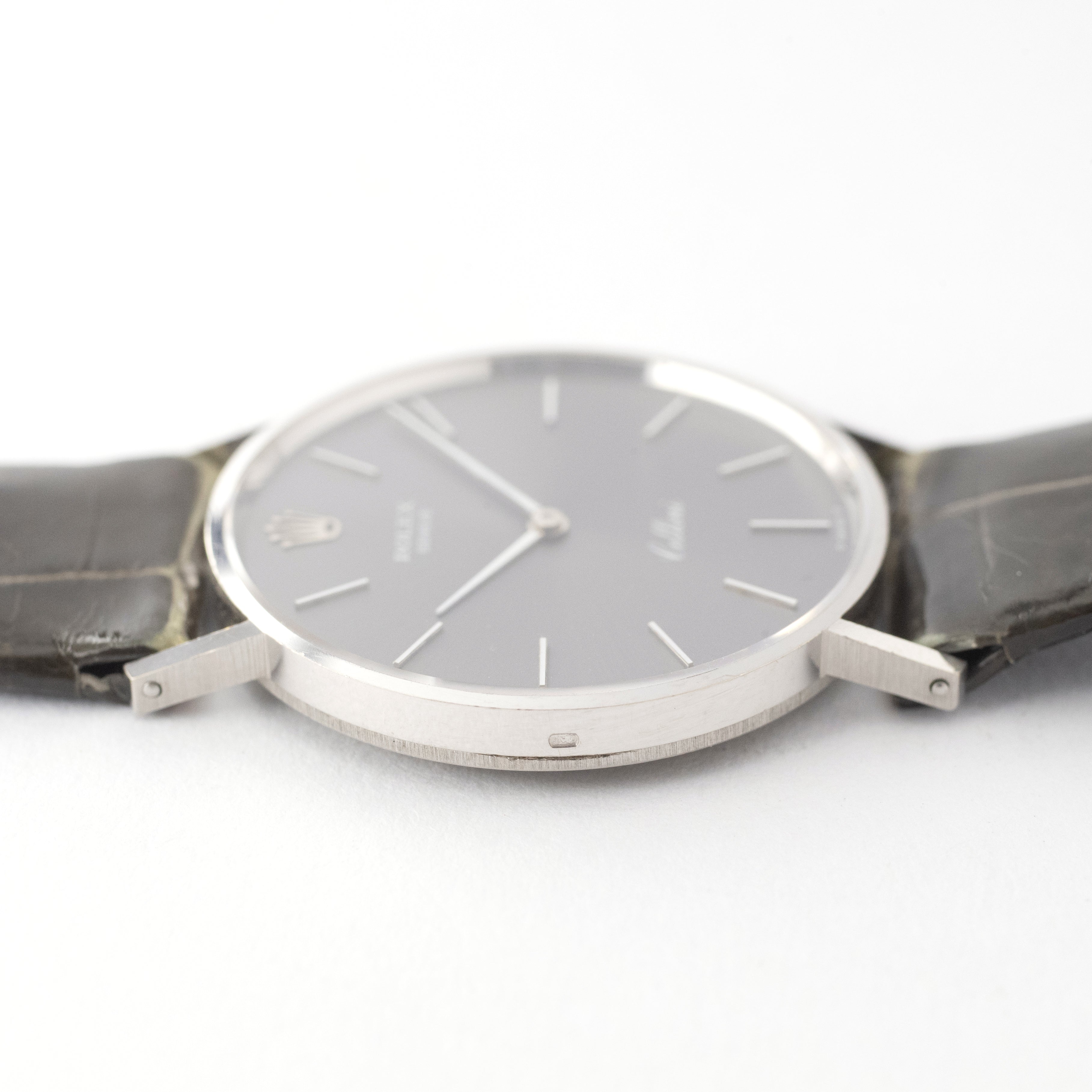 ロレックス チェリーニ 18KWG 1973年製 ギャラ付