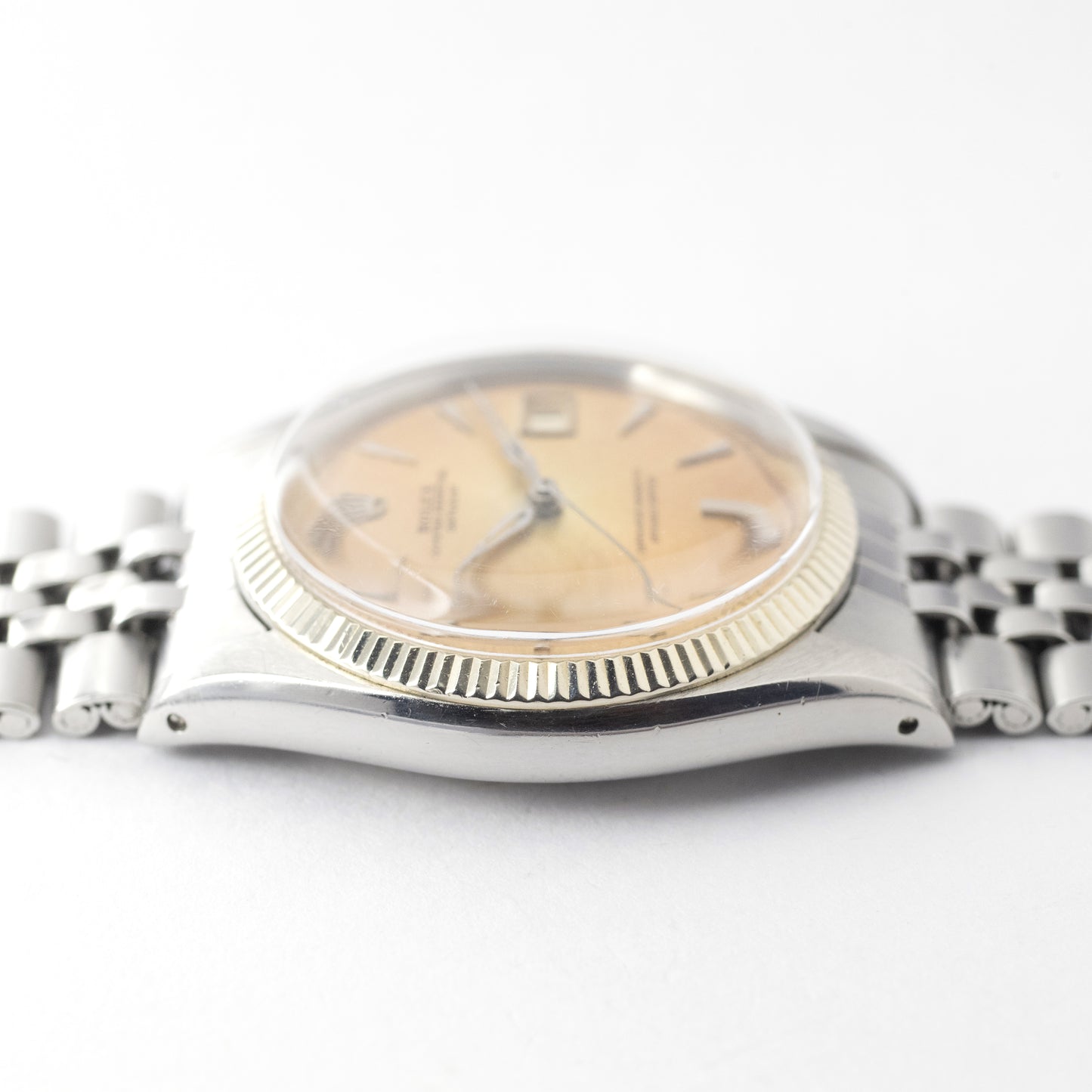 ロレックス デイトジャスト Ref.6605 アイボリー 1959年製