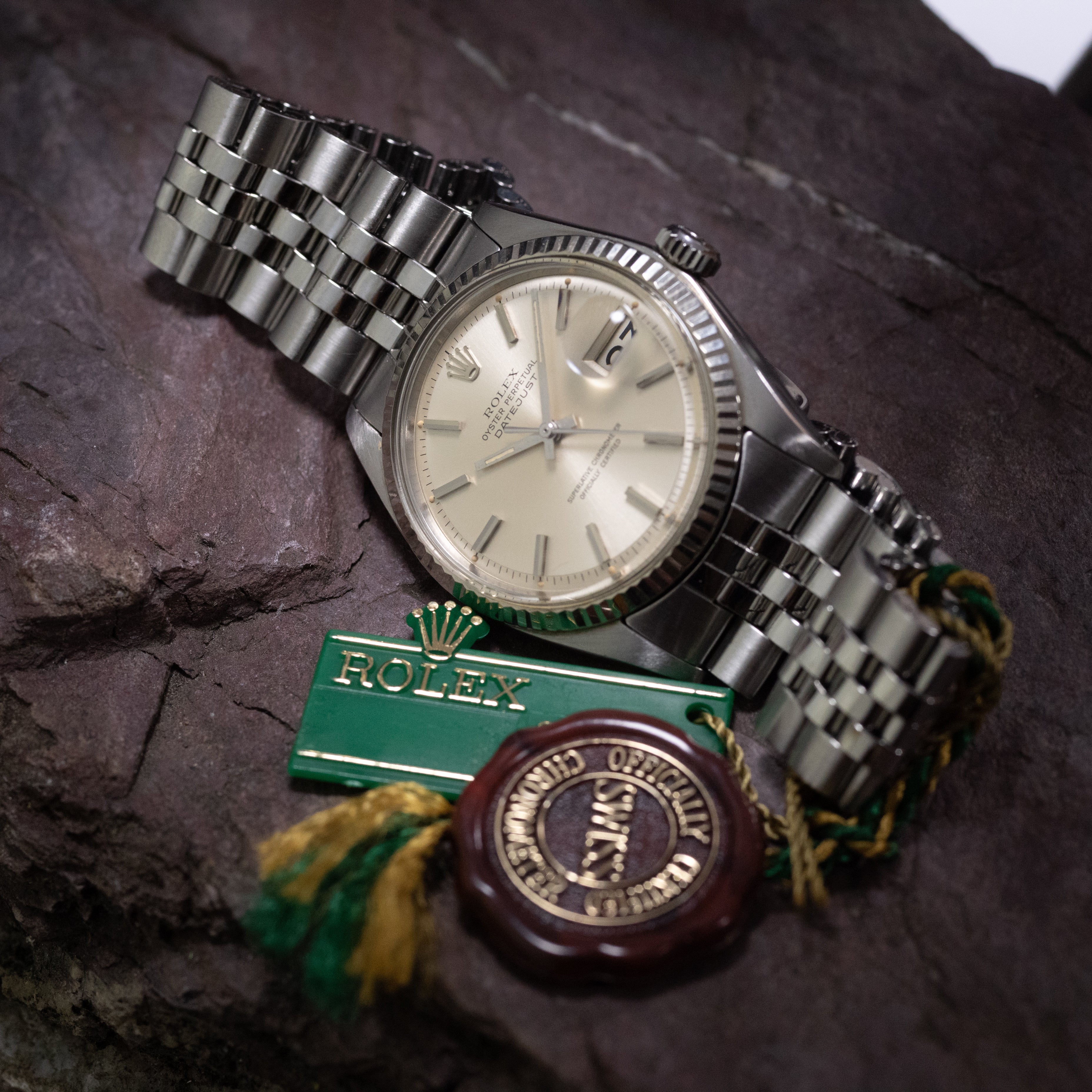 ロレックスデイトジャスト 1601 1971年製 箱ギャラ付き
