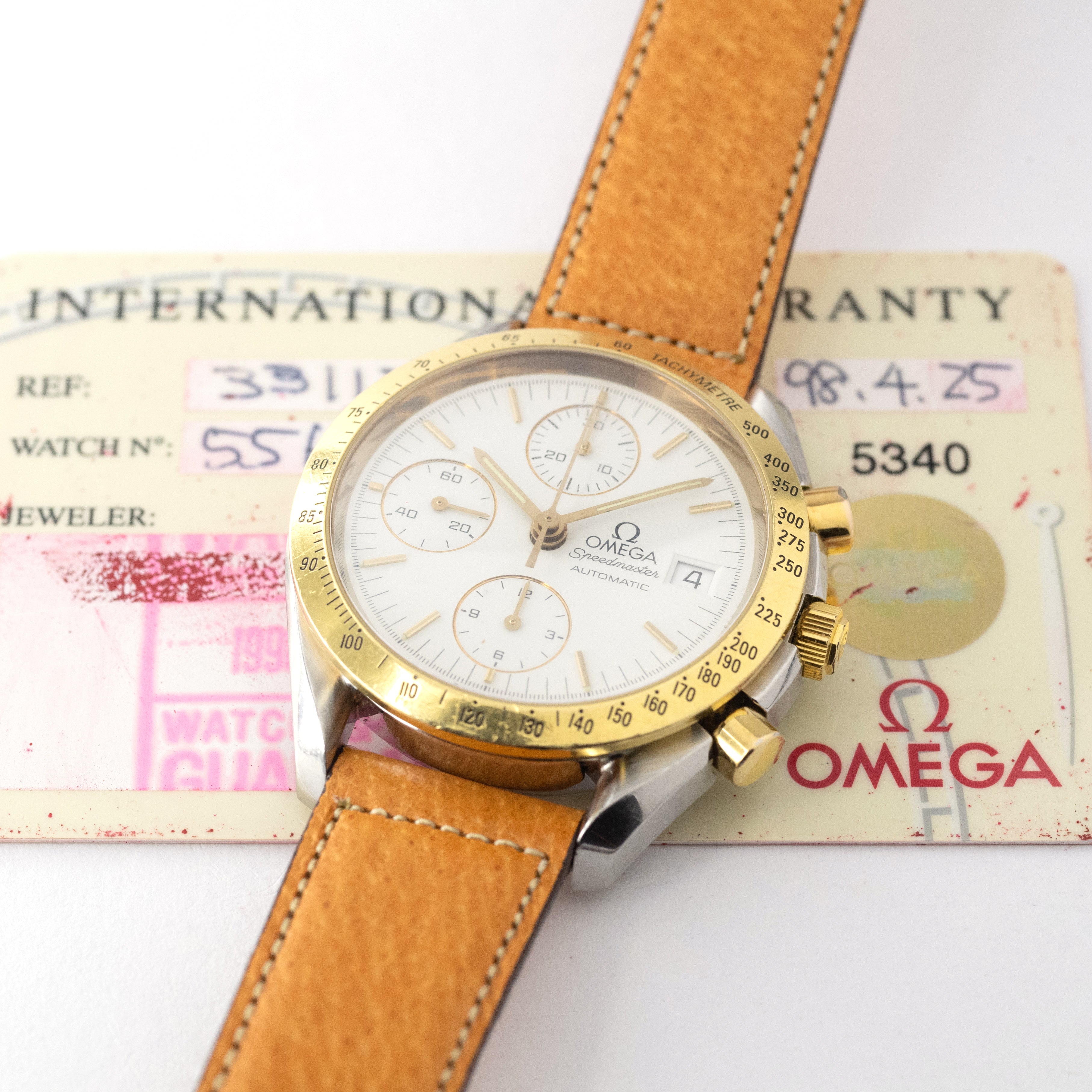 オメガスピードマスター オートマチック コンビ 1995年製