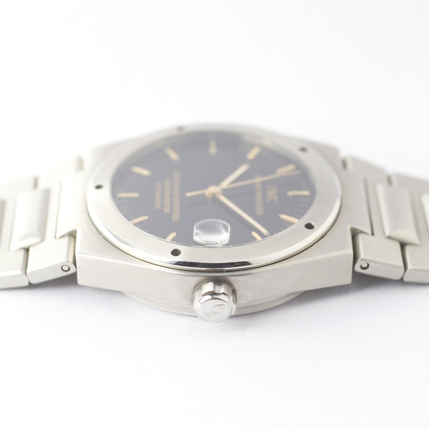 IWC インヂュニア 1995年製 ミントコンディション ブラックダイヤル Ref.3521