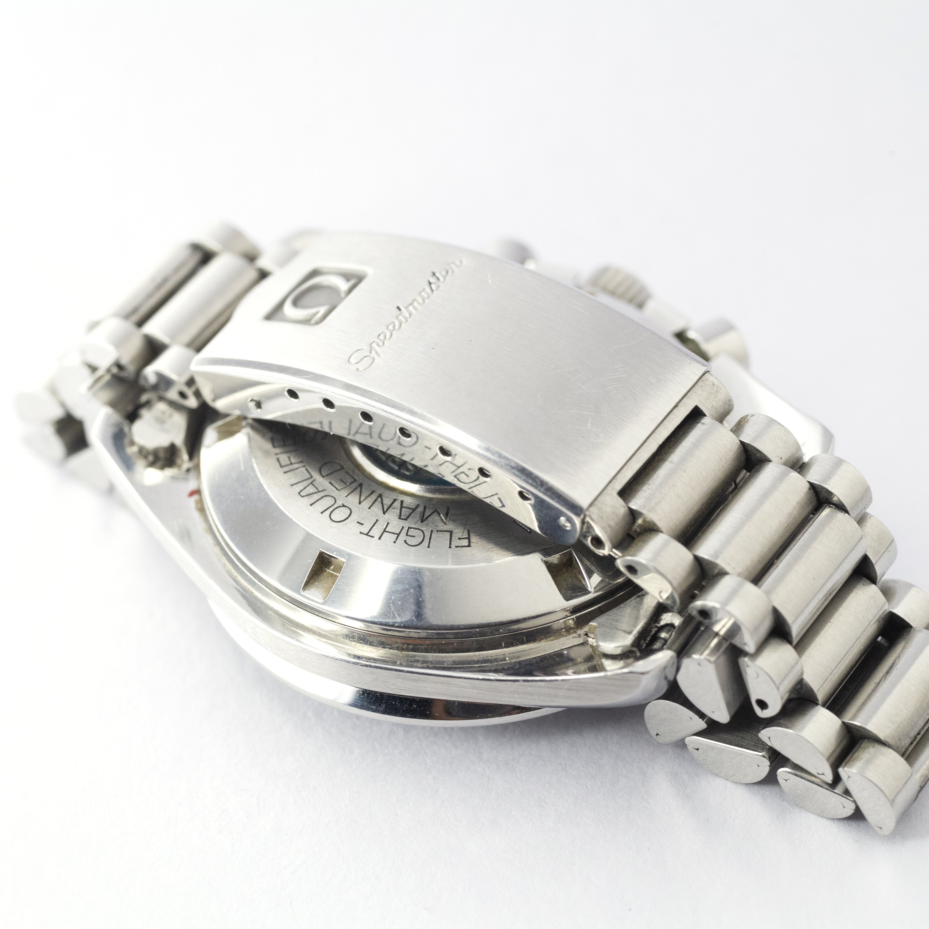 オメガ 1988年製 スピードマスタープロフェッショナル5thモデル 下がりr希少3連ブレス