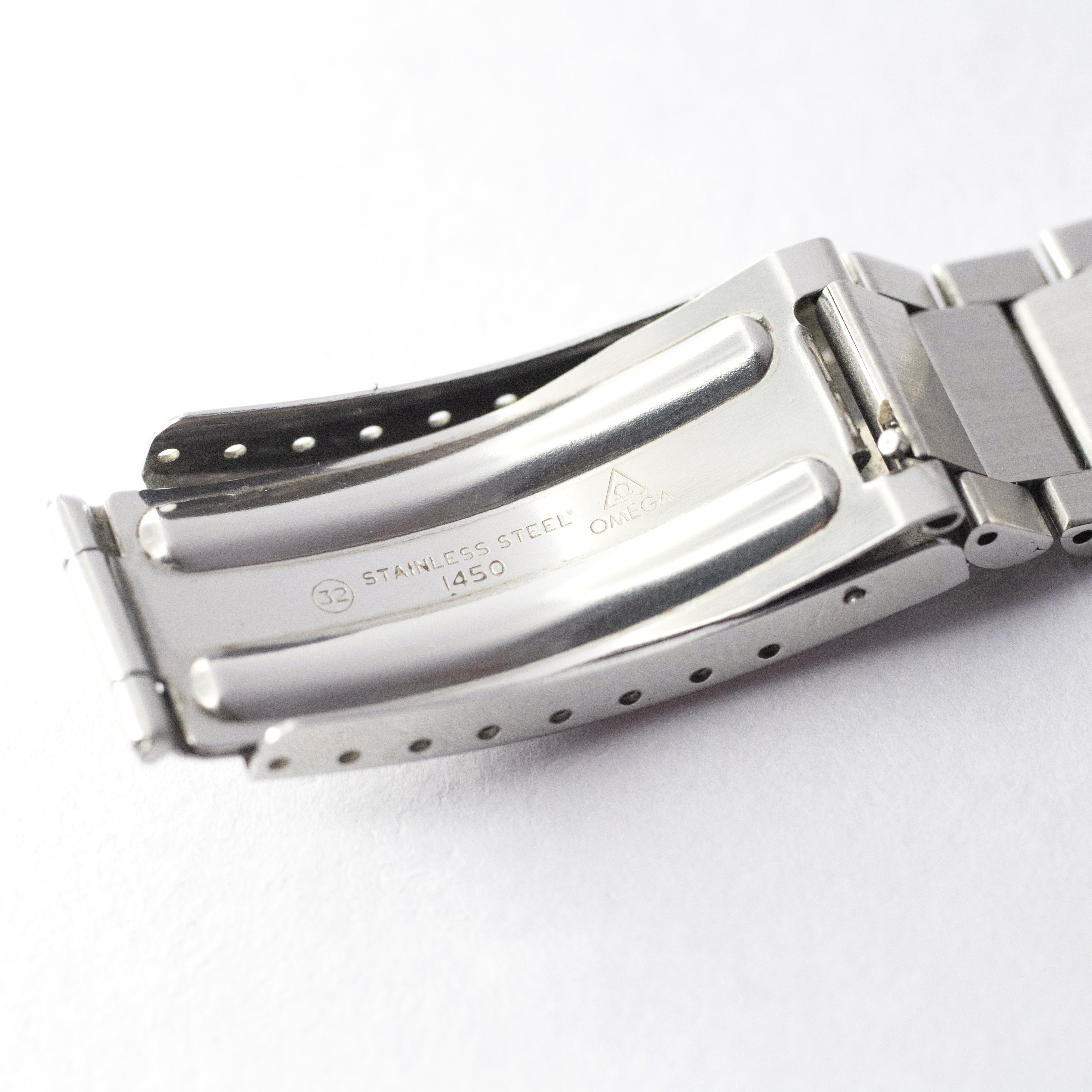 オメガ 1988年製 スピードマスタープロフェッショナル5thモデル 下がりr希少3連ブレス