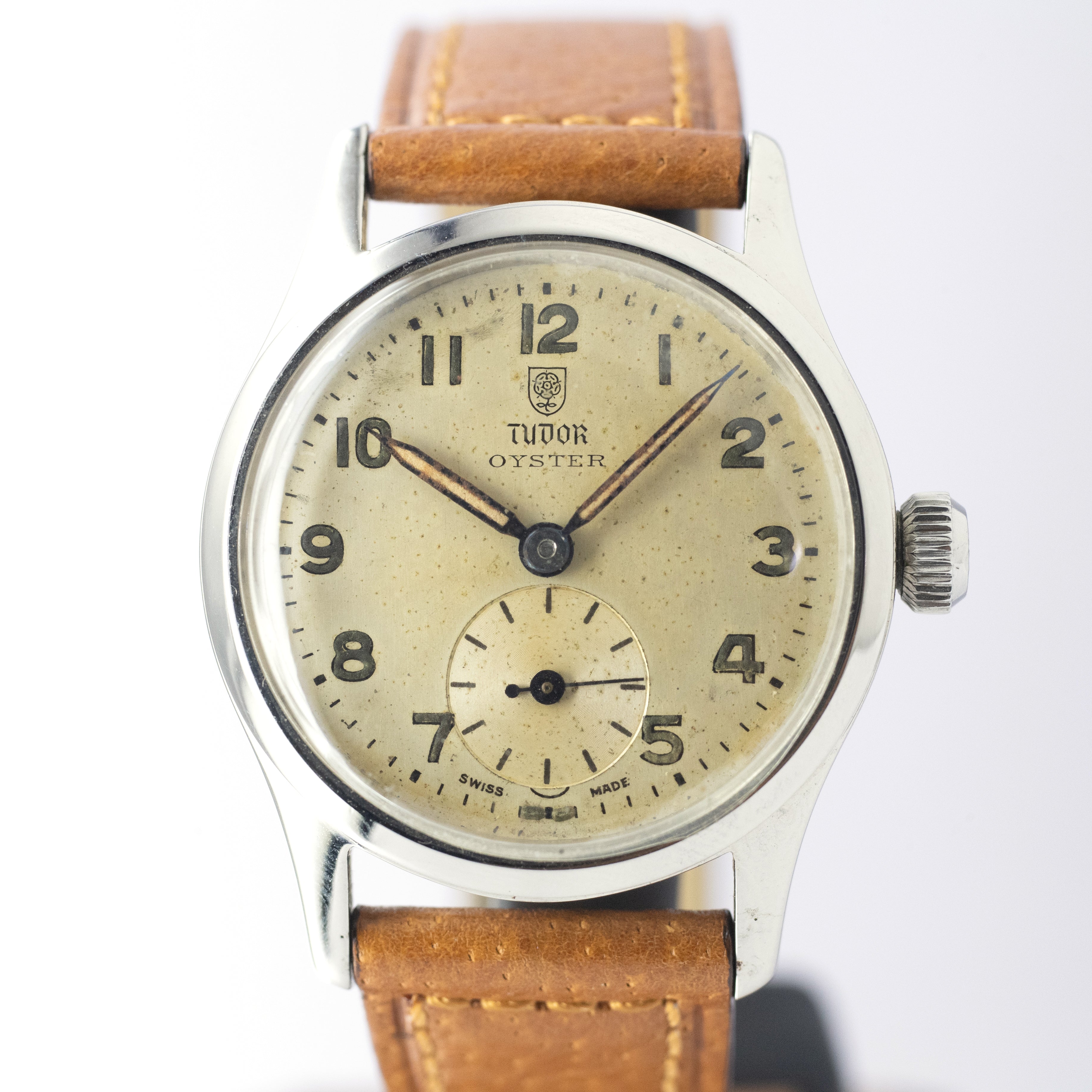 TUDOR 盾薔薇オイスター 1935年製 スモールセコンド