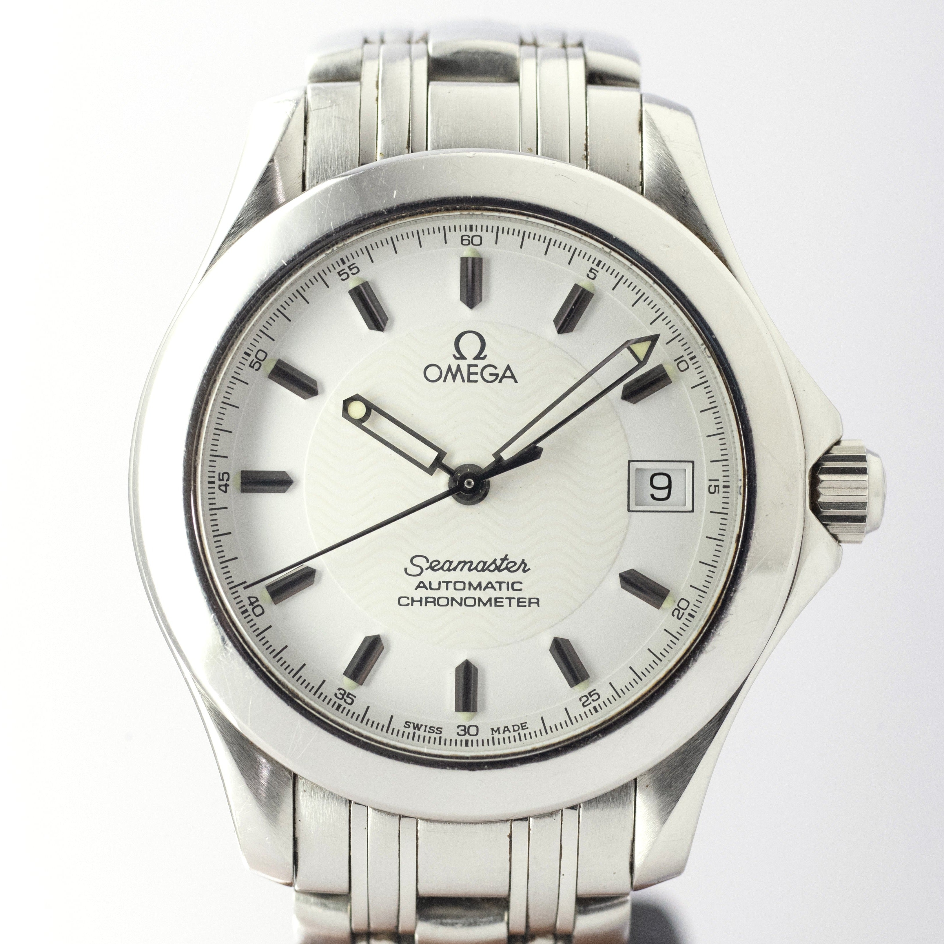 オメガ シーマスター120 2000年製/平成12年製 ホワイトダイヤル