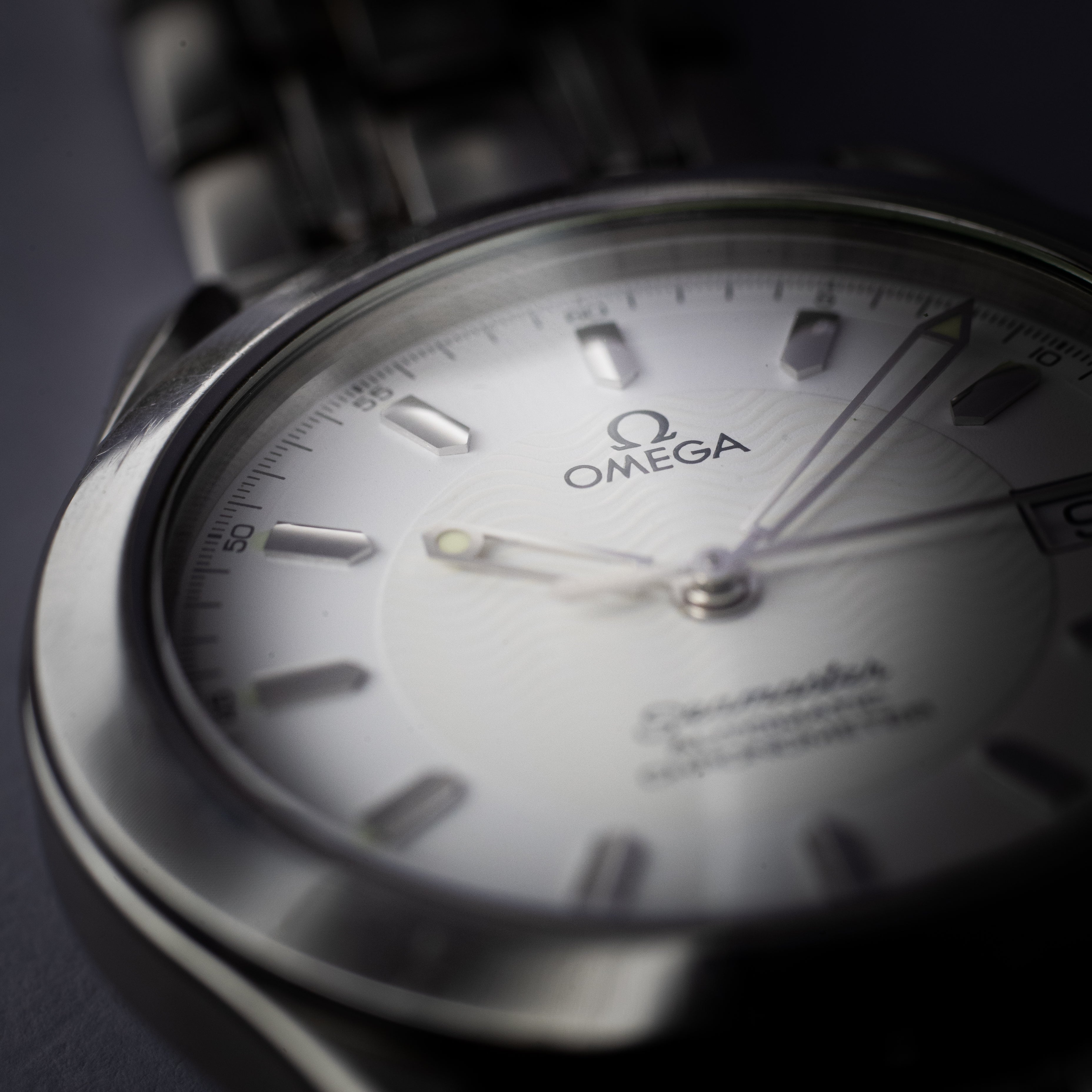 オメガ シーマスター120 2000年製/平成12年製 ホワイトダイヤル