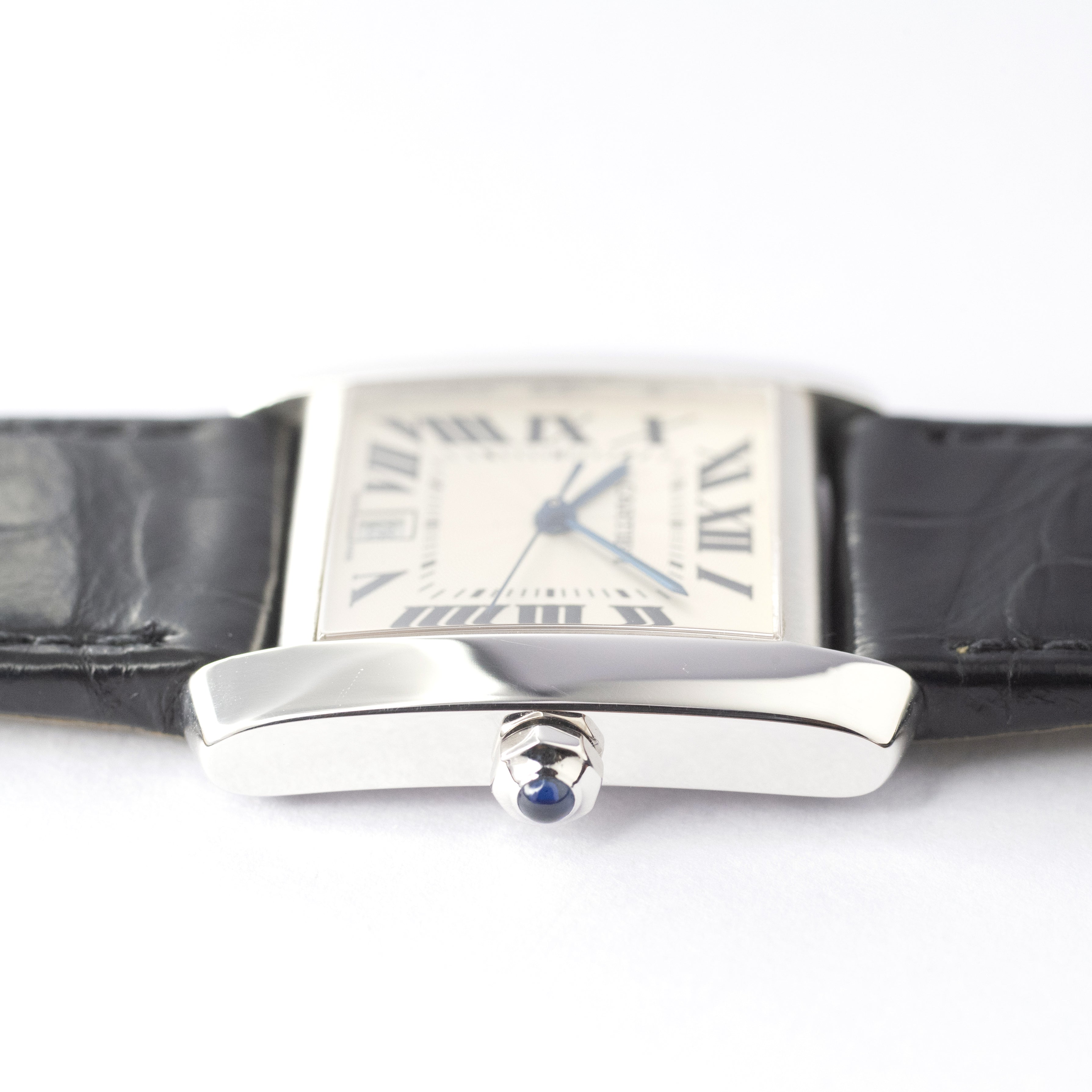 カルティエ タンクフランセーズ LM 18KWG 1990年代 自動巻き