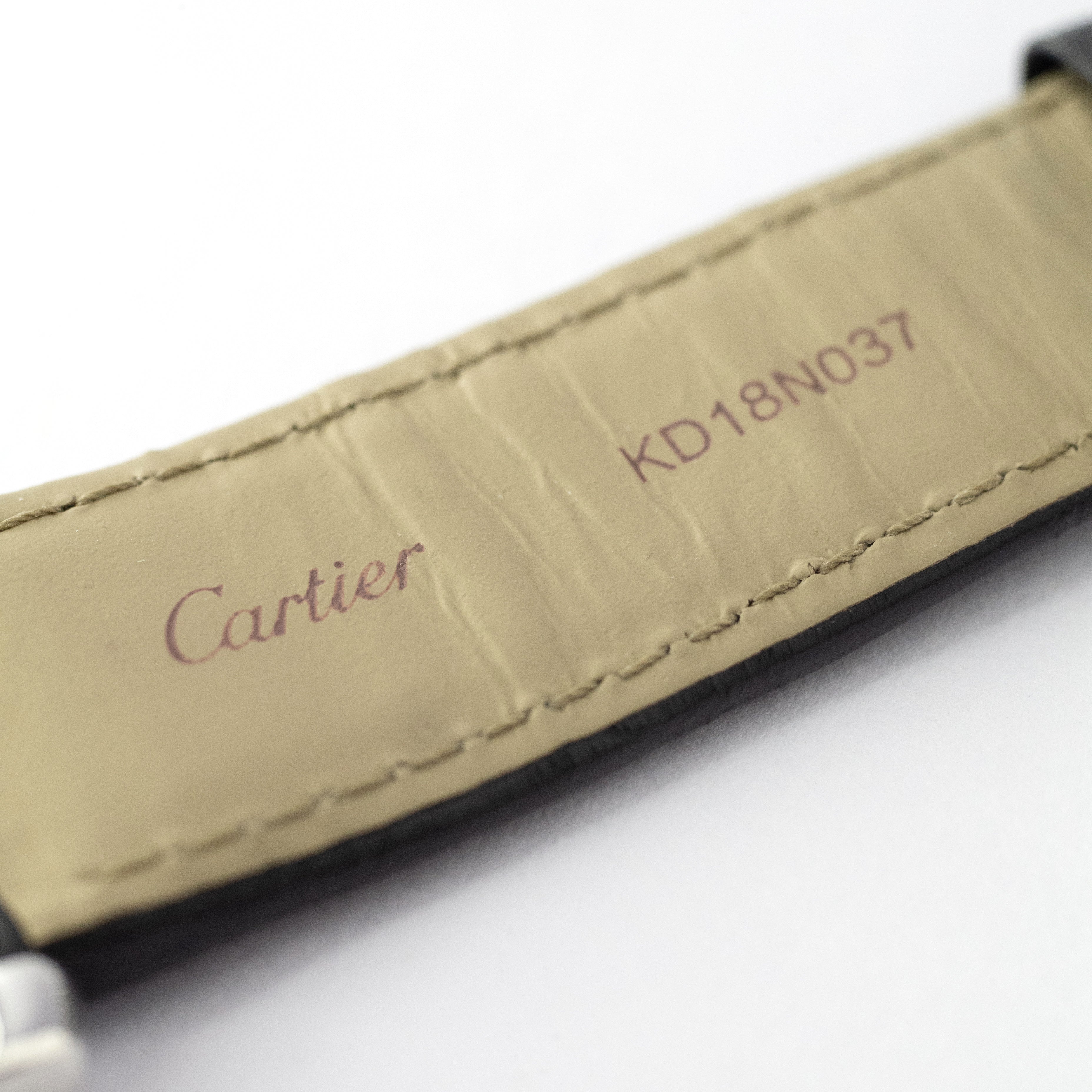 カルティエ タンクフランセーズ LM 18KWG 1990年代 自動巻き