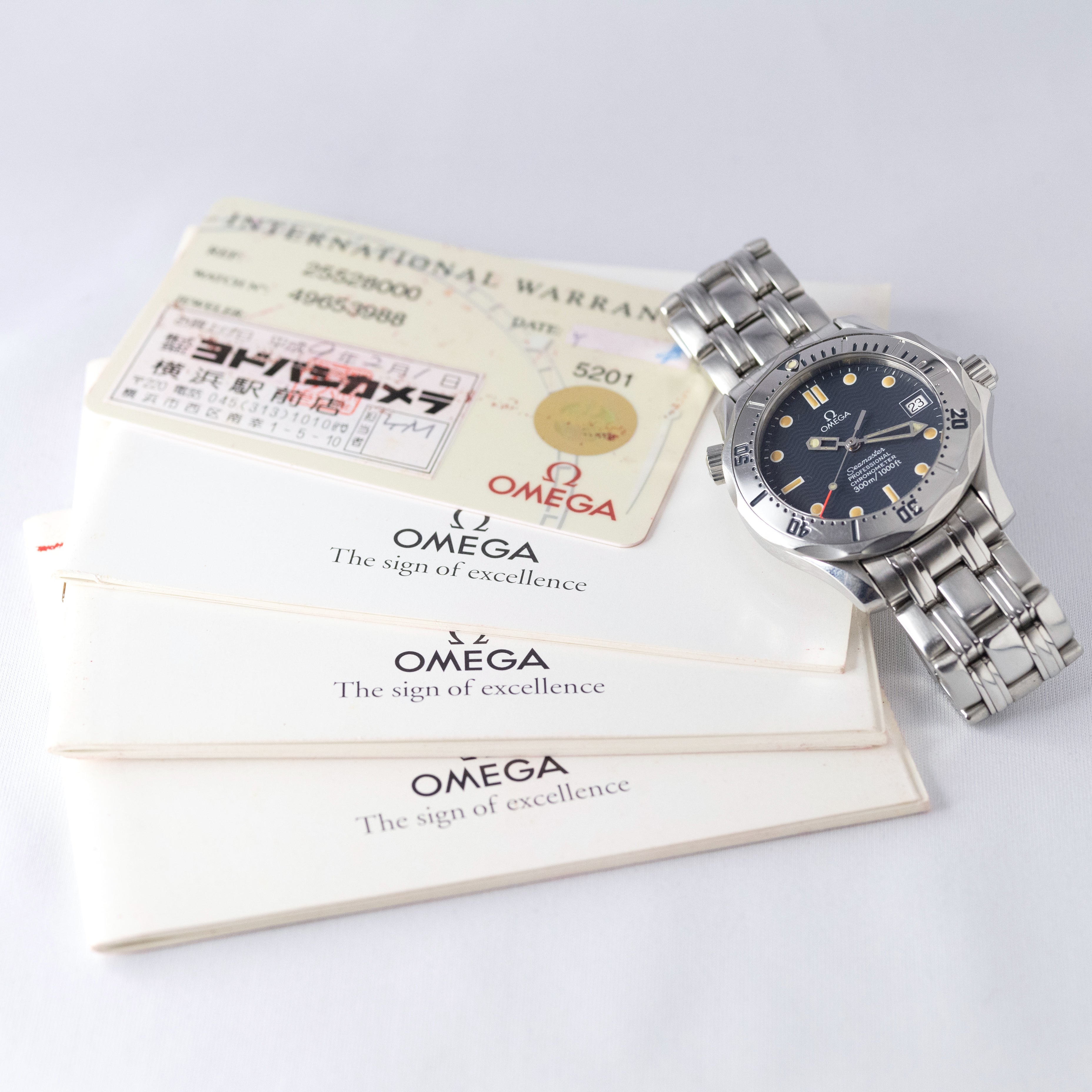 オメガ シーマスター300 1986年製 プロフェッショナル クロノメーター