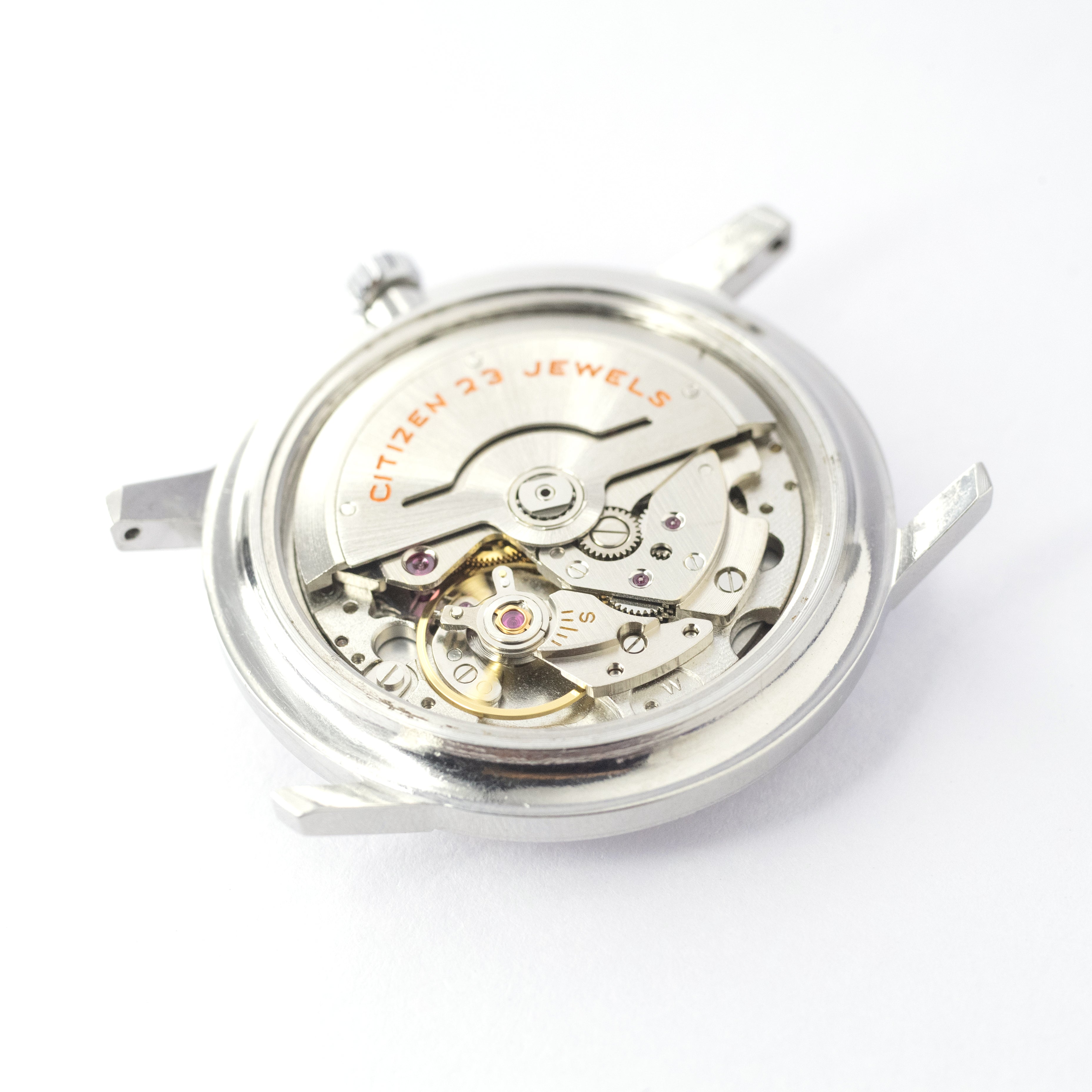 シチズン クリスタルセブン 1967年製 デイデイト スネークブレスブレスのみ