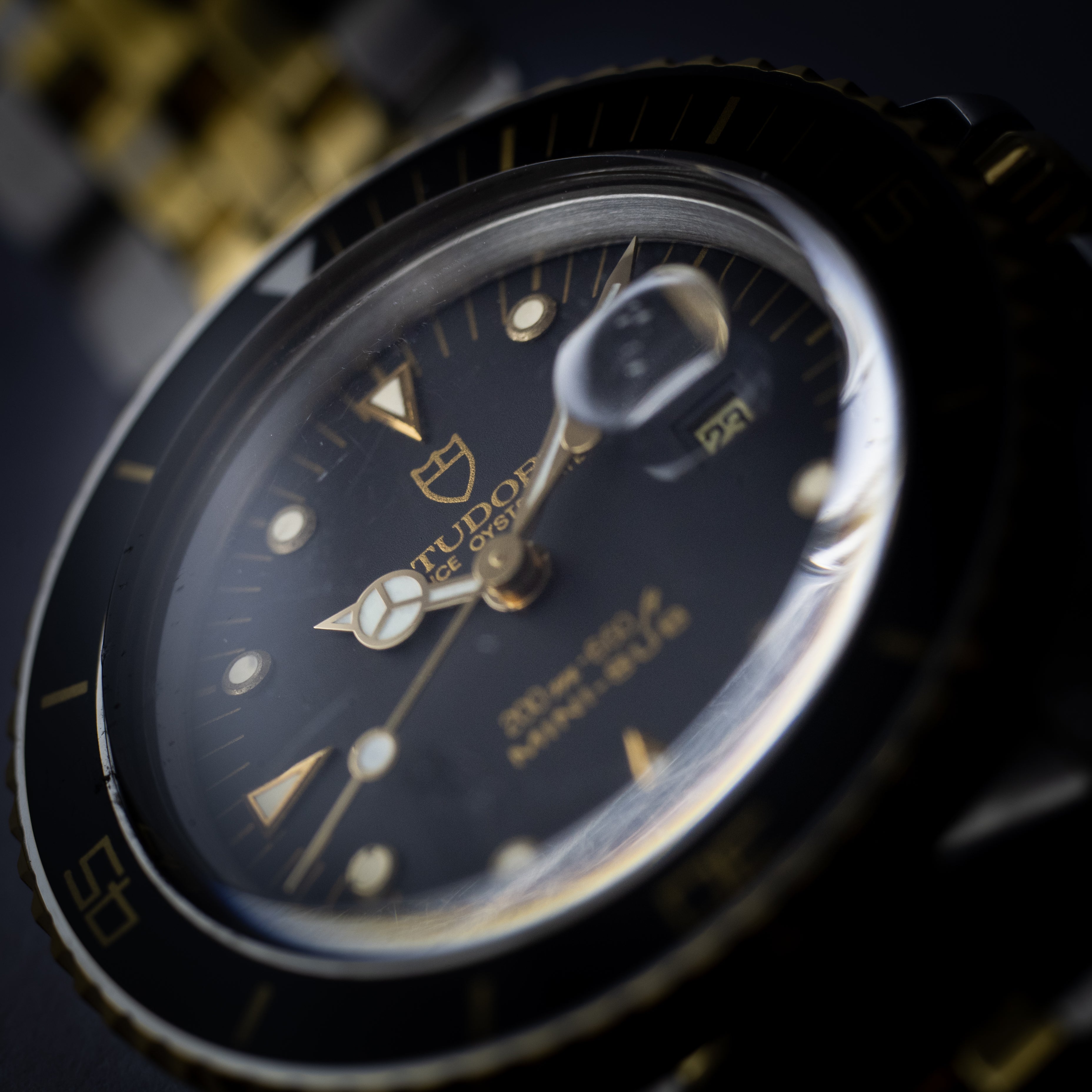 TUDOR MINI SUB 1985年製 ミニサブコンビ Ref.94401 ブラック 箱ギャラ