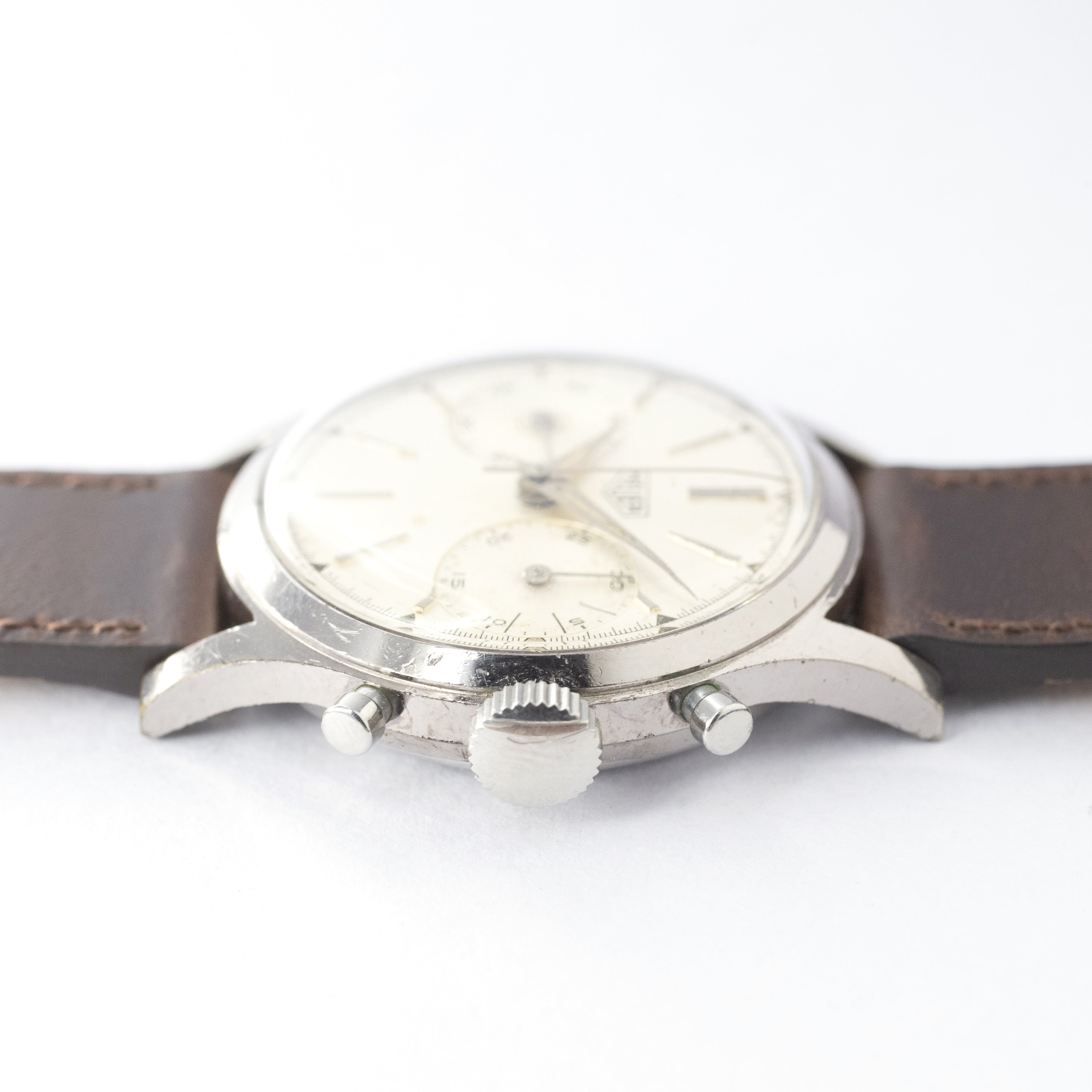 HEUER 2レジスタークロノグラフ 1950年代製 バルジュー92