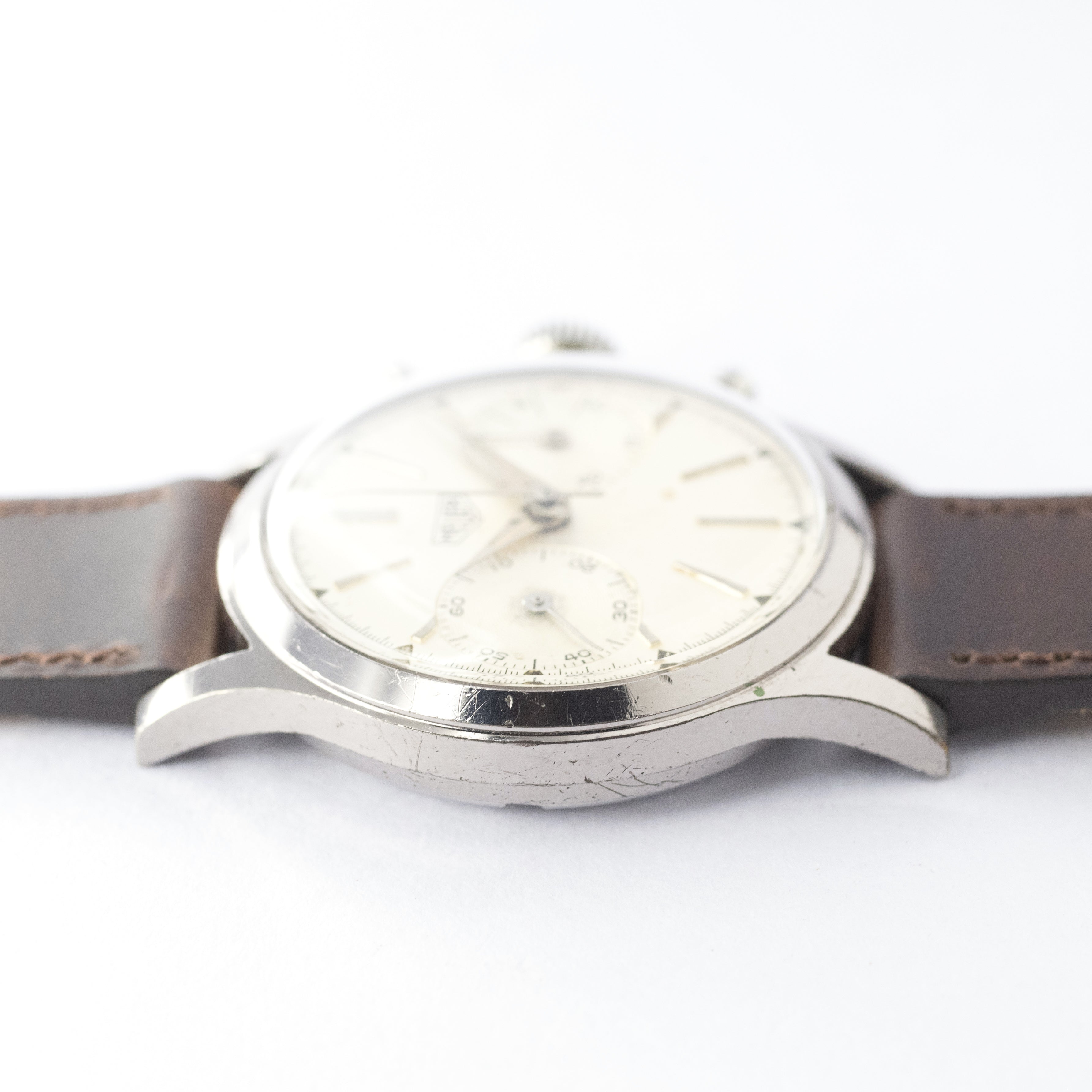 HEUER 2レジスタークロノグラフ 1950年代製 バルジュー92