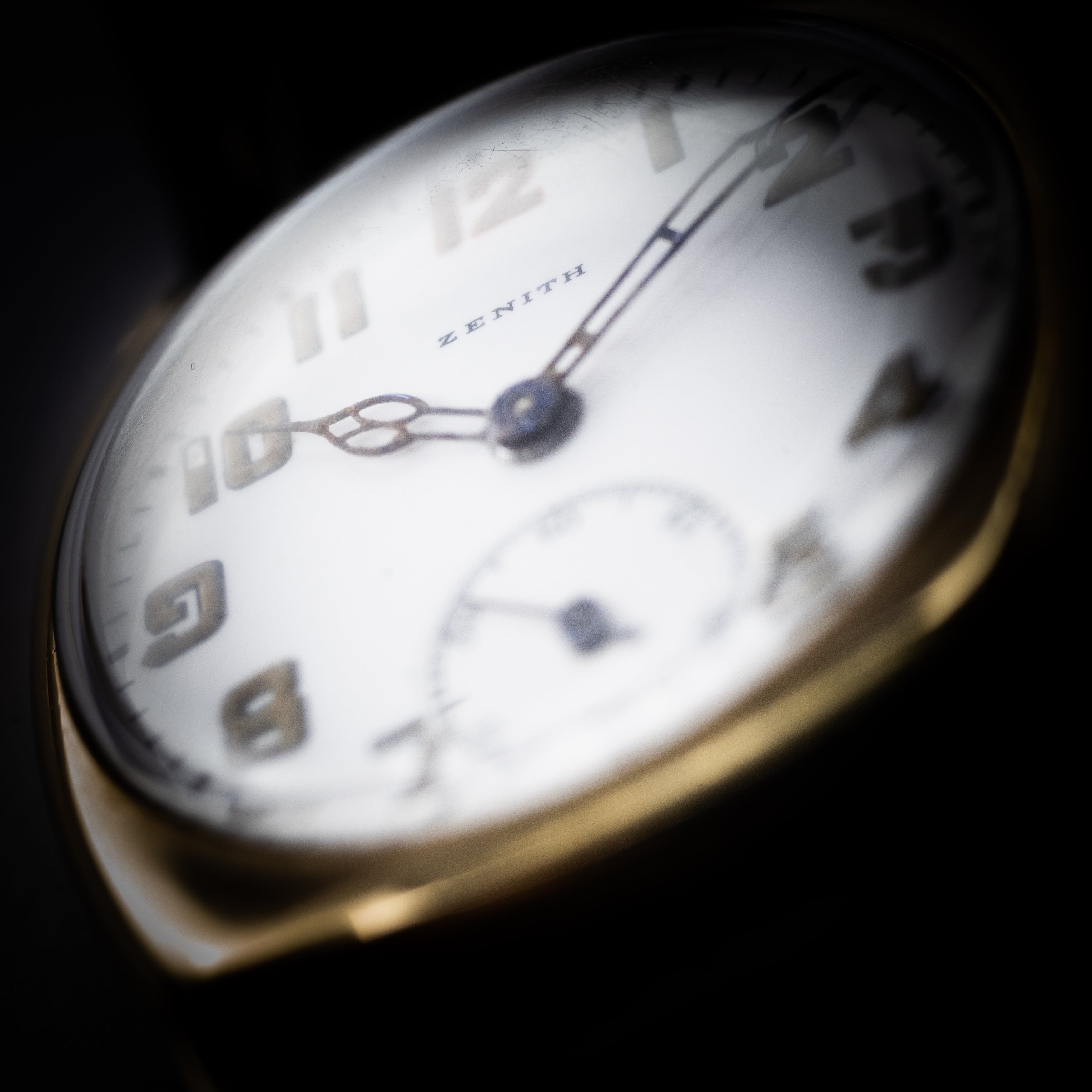 ゼニス ポーセリンダイアル 1920年代製 コブラハンド