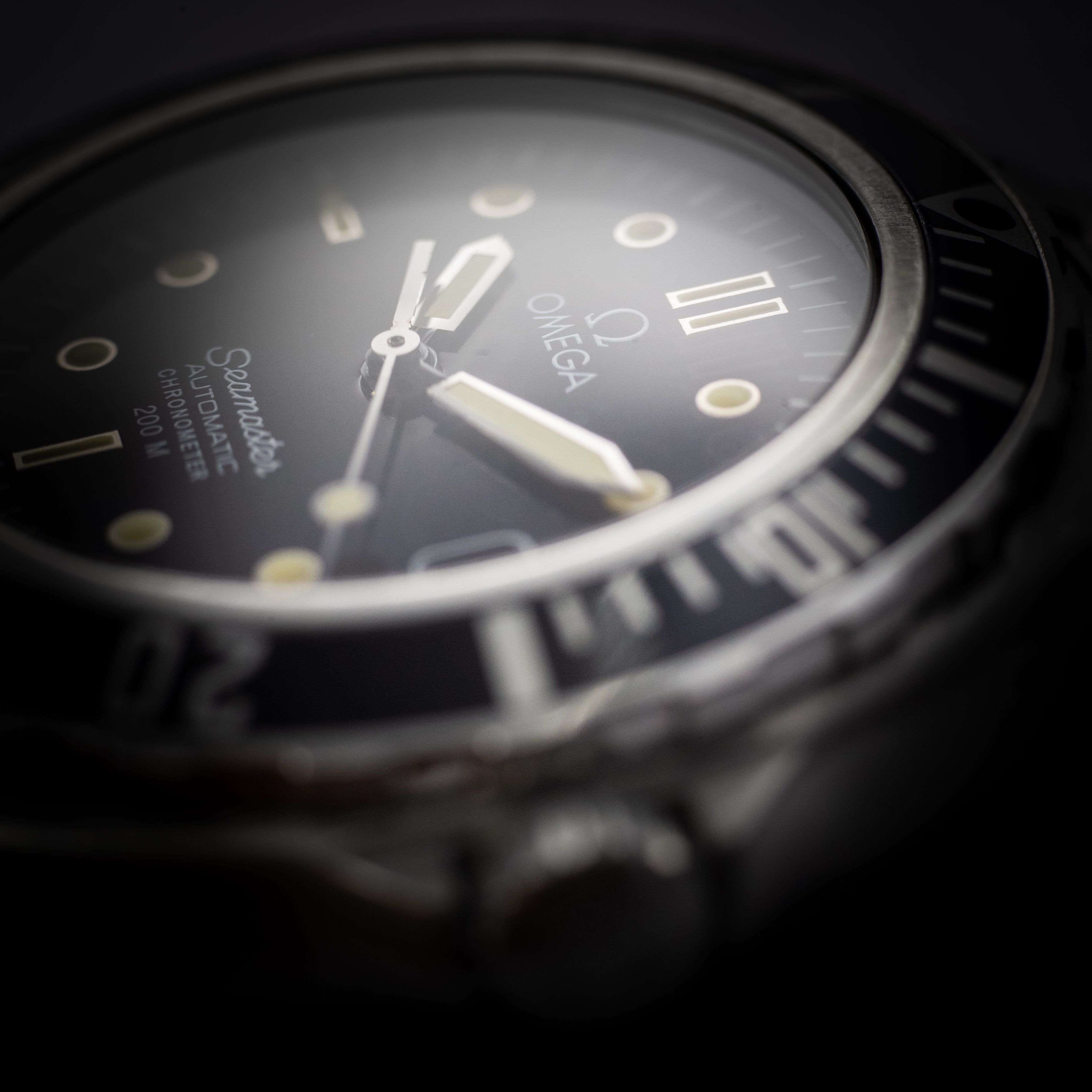 オメガ プレボンド シーマスター 200m ギャラ、説明書、保証書付き 1986~88年製