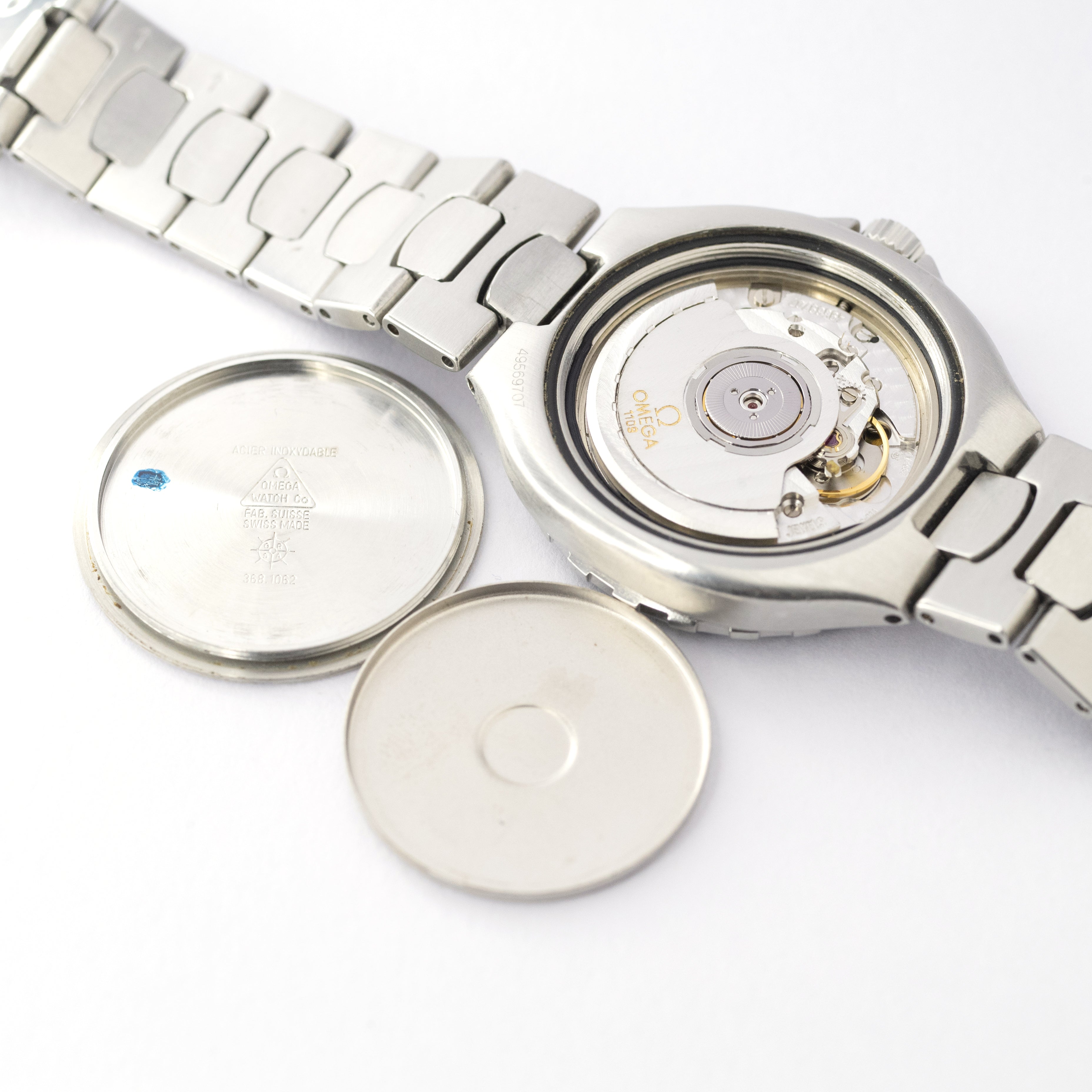 オメガ プレボンド シーマスター 200m ギャラ、説明書、保証書付き 1986~88年製