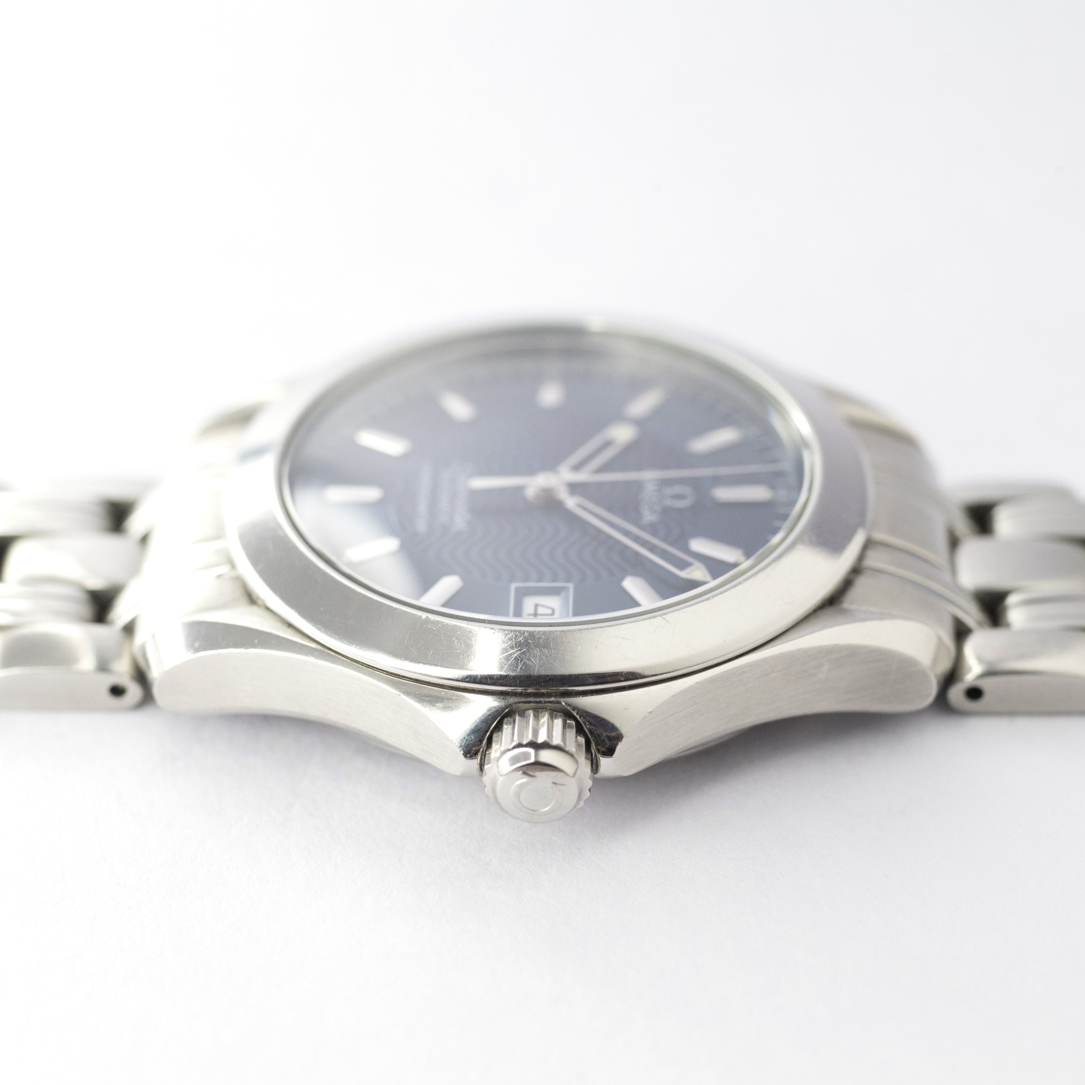 オメガ シーマスター120 1999年製 ブルーダイヤル