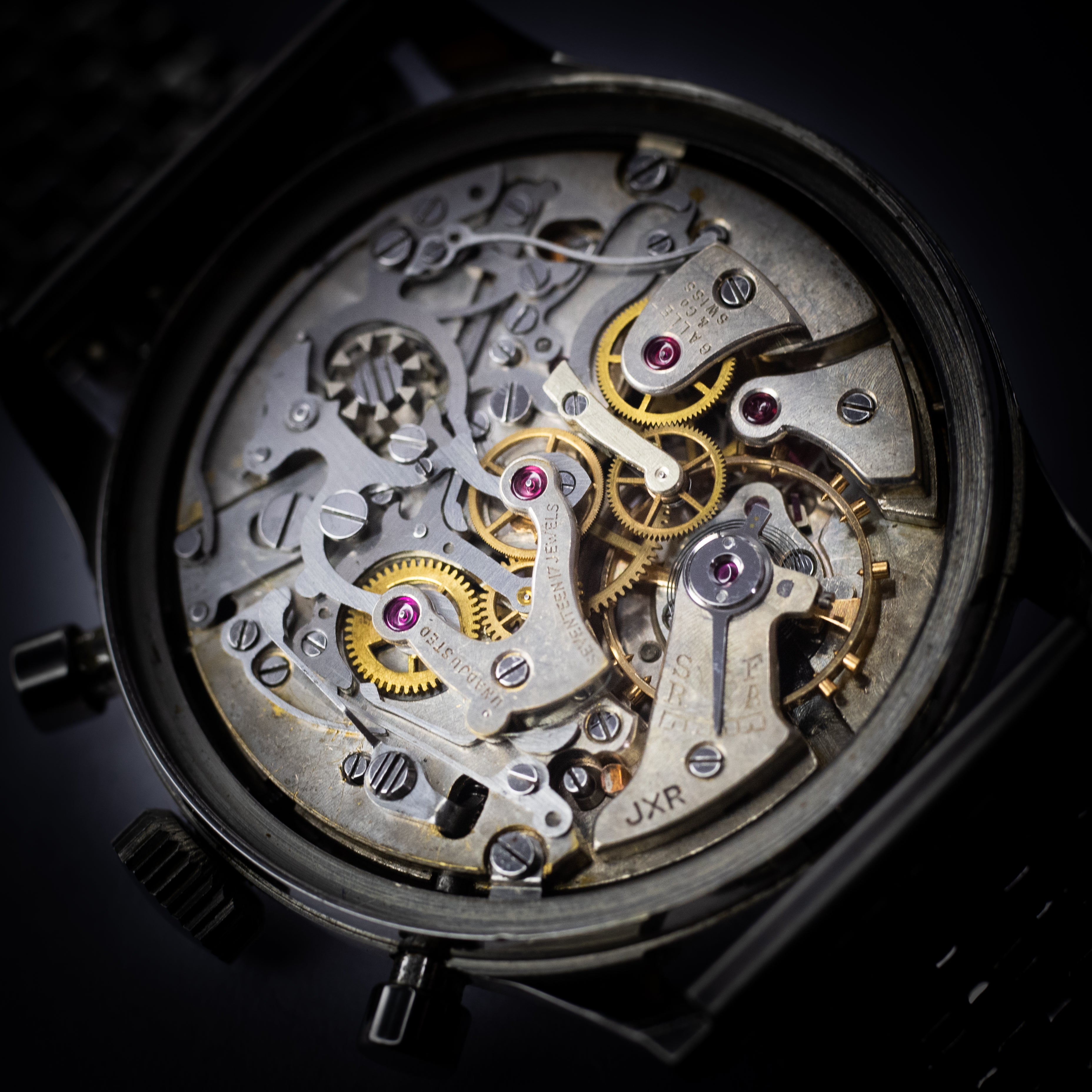 GALLET 2レジスタークロノグラフ 1950年代製 エクセルシオパークCal.4