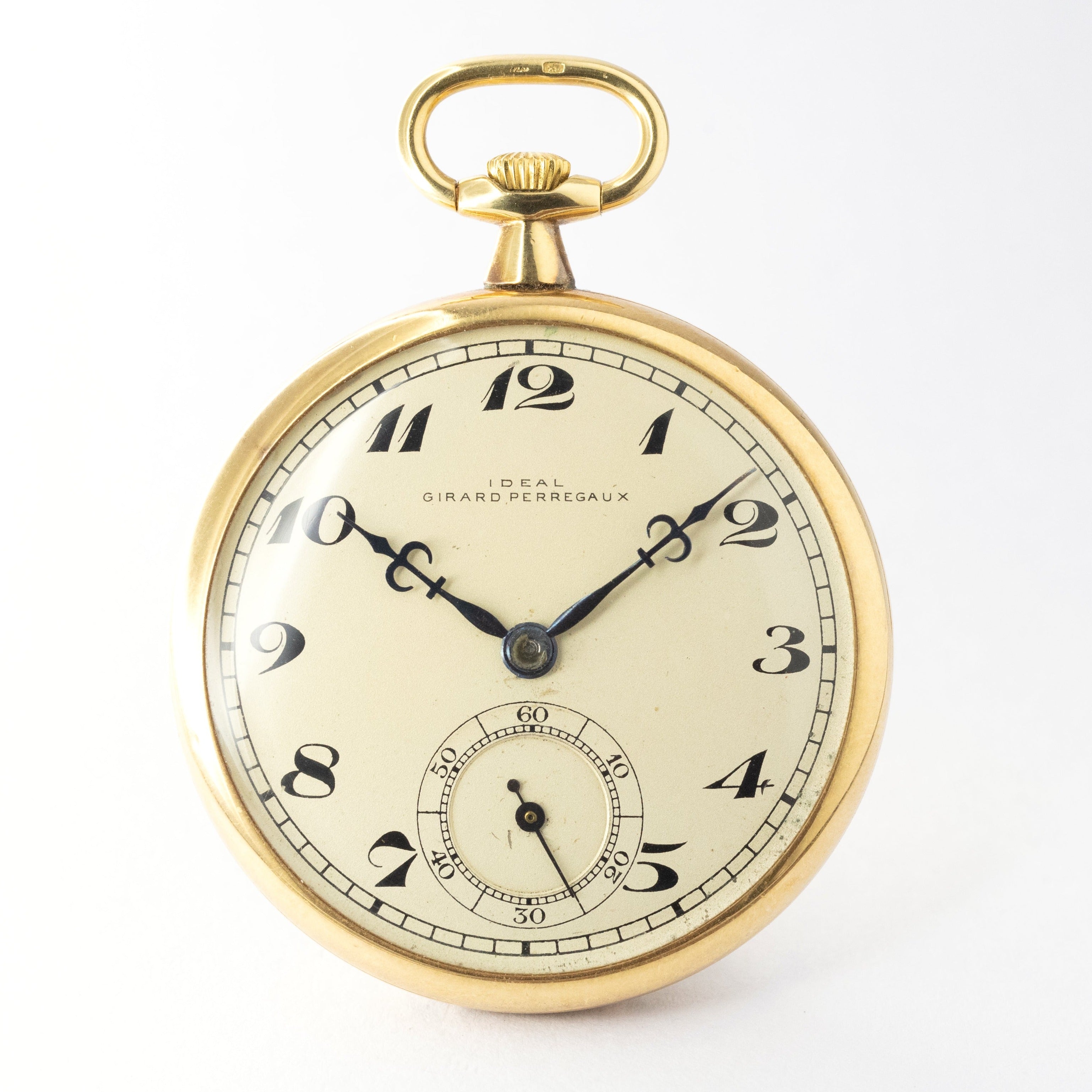 IDEAL GIRARD-PERREGAUX 懐中時計 18KYG 1920年代
