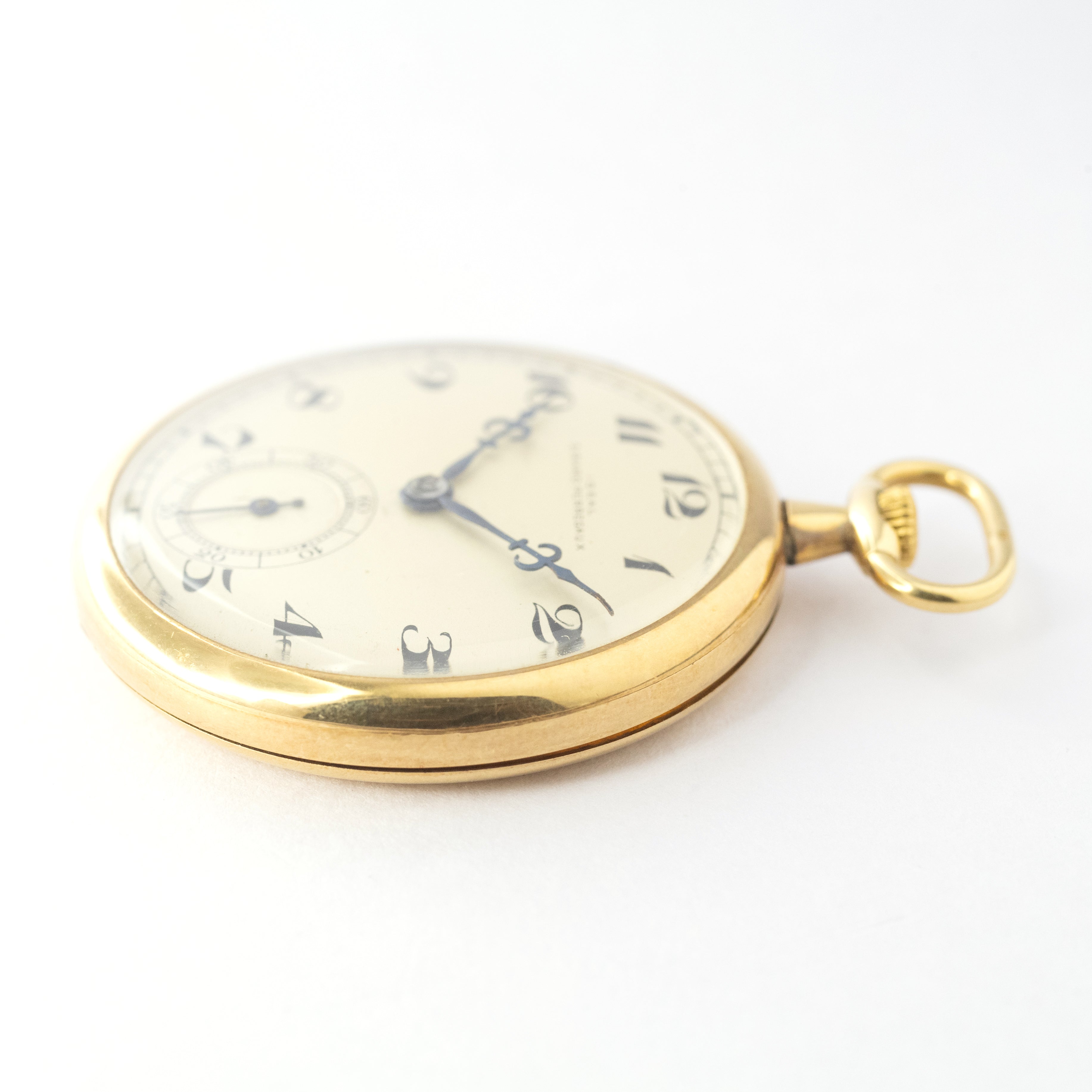 IDEAL GIRARD-PERREGAUX 懐中時計 18KYG 1920年代