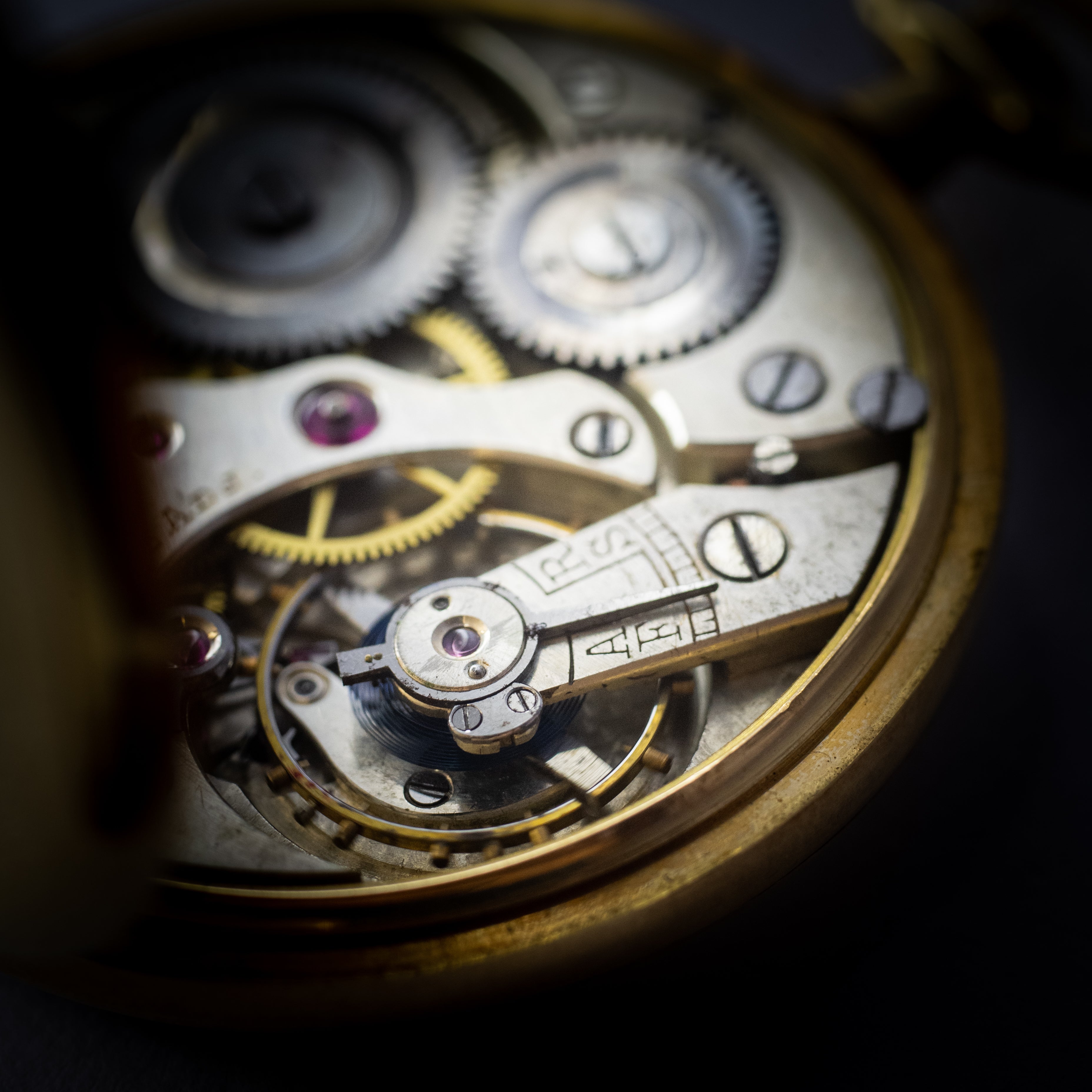 IDEAL GIRARD-PERREGAUX 懐中時計 18KYG 1920年代