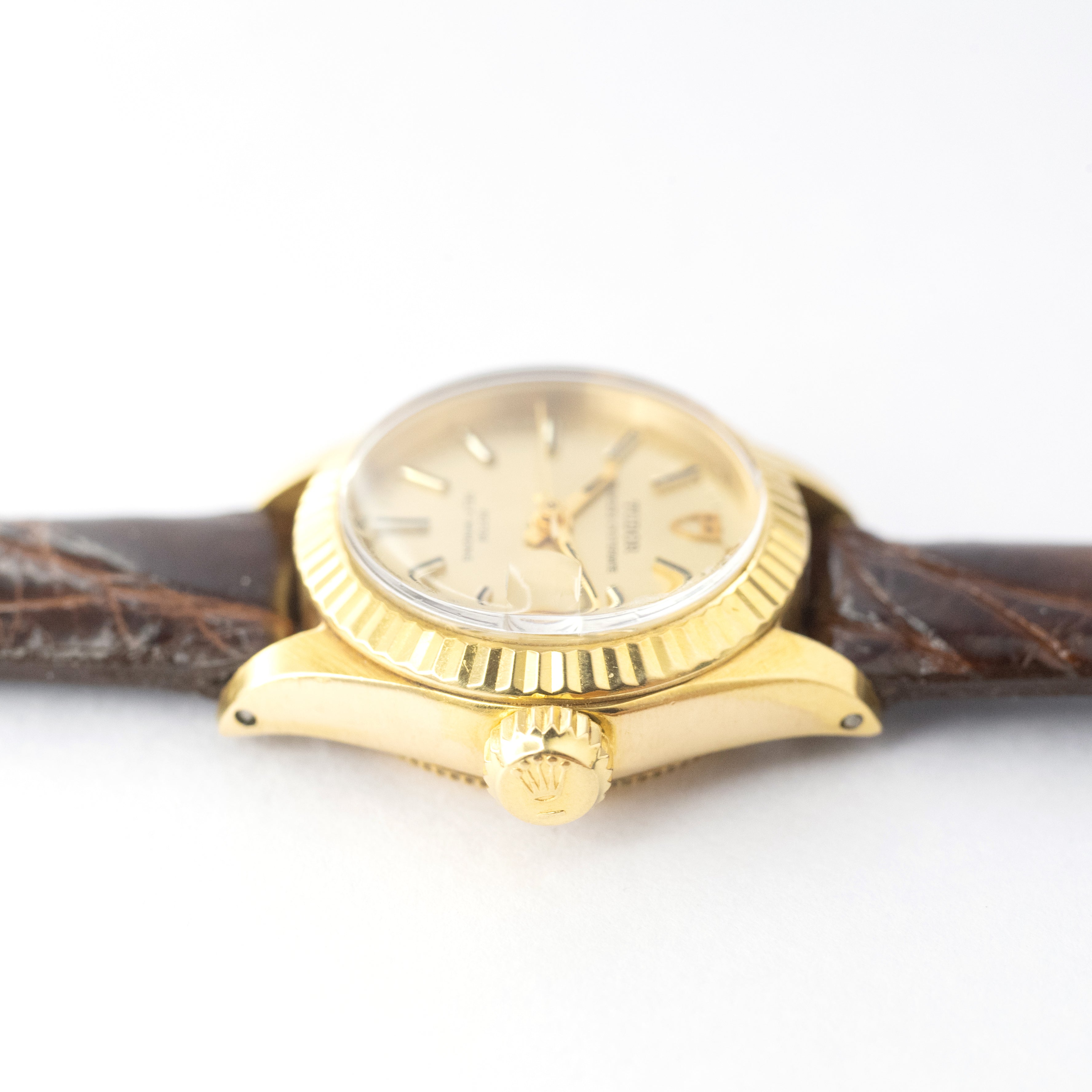 TUDOR プリンセス オイスターデイト 18KYG 1971年製 レディース