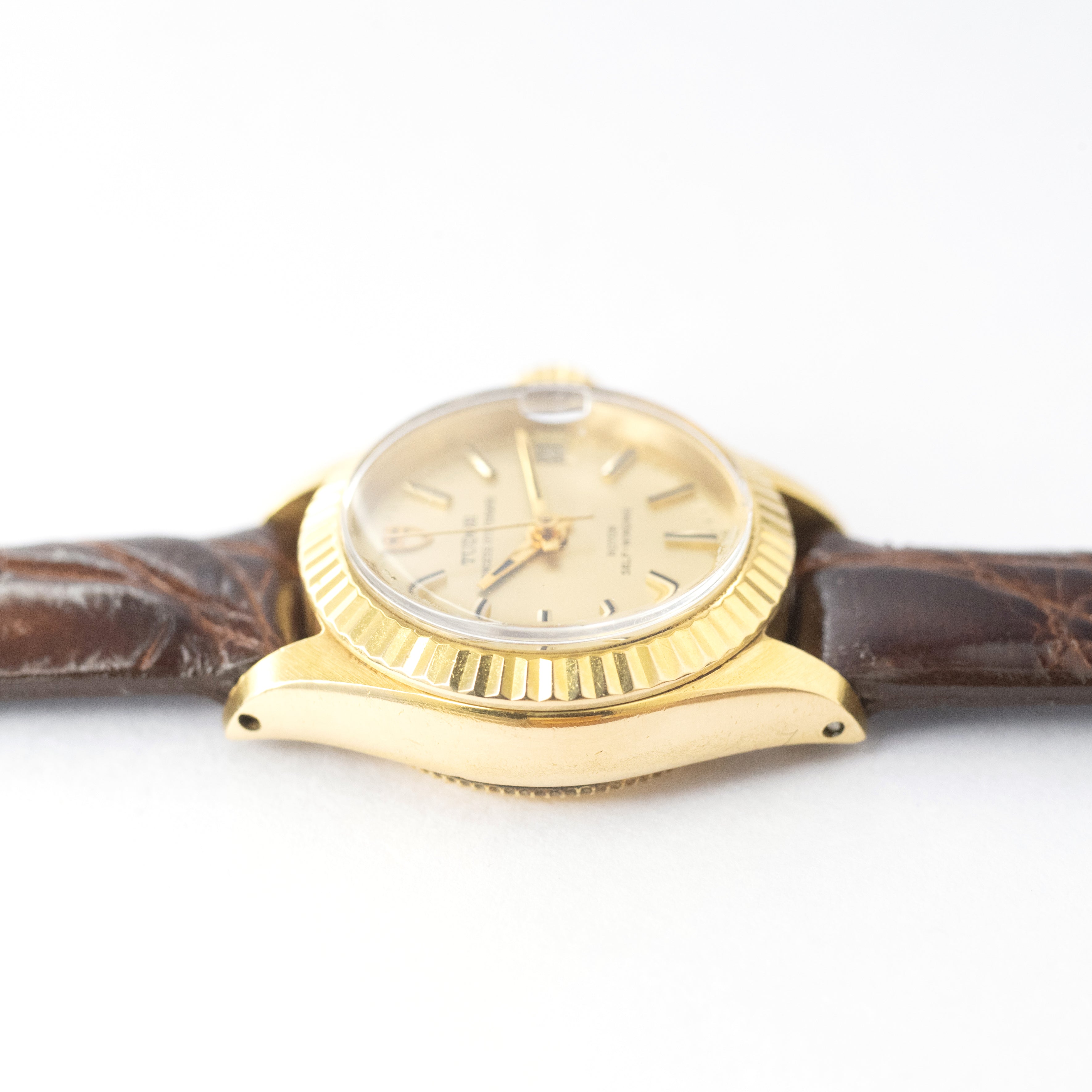 TUDOR プリンセス オイスターデイト 18KYG 1971年製 レディース