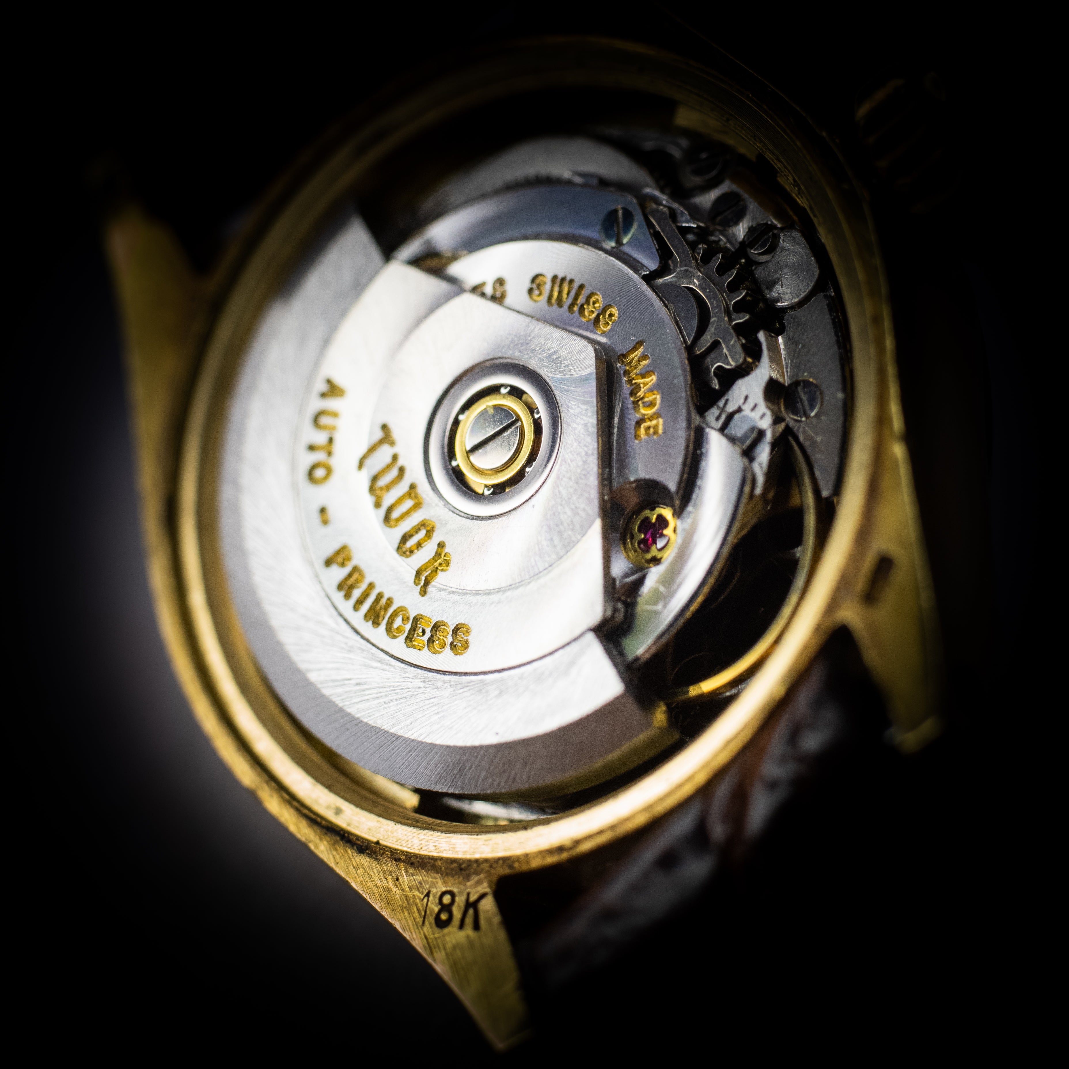 TUDOR プリンセス オイスターデイト 18KYG 1971年製 レディース