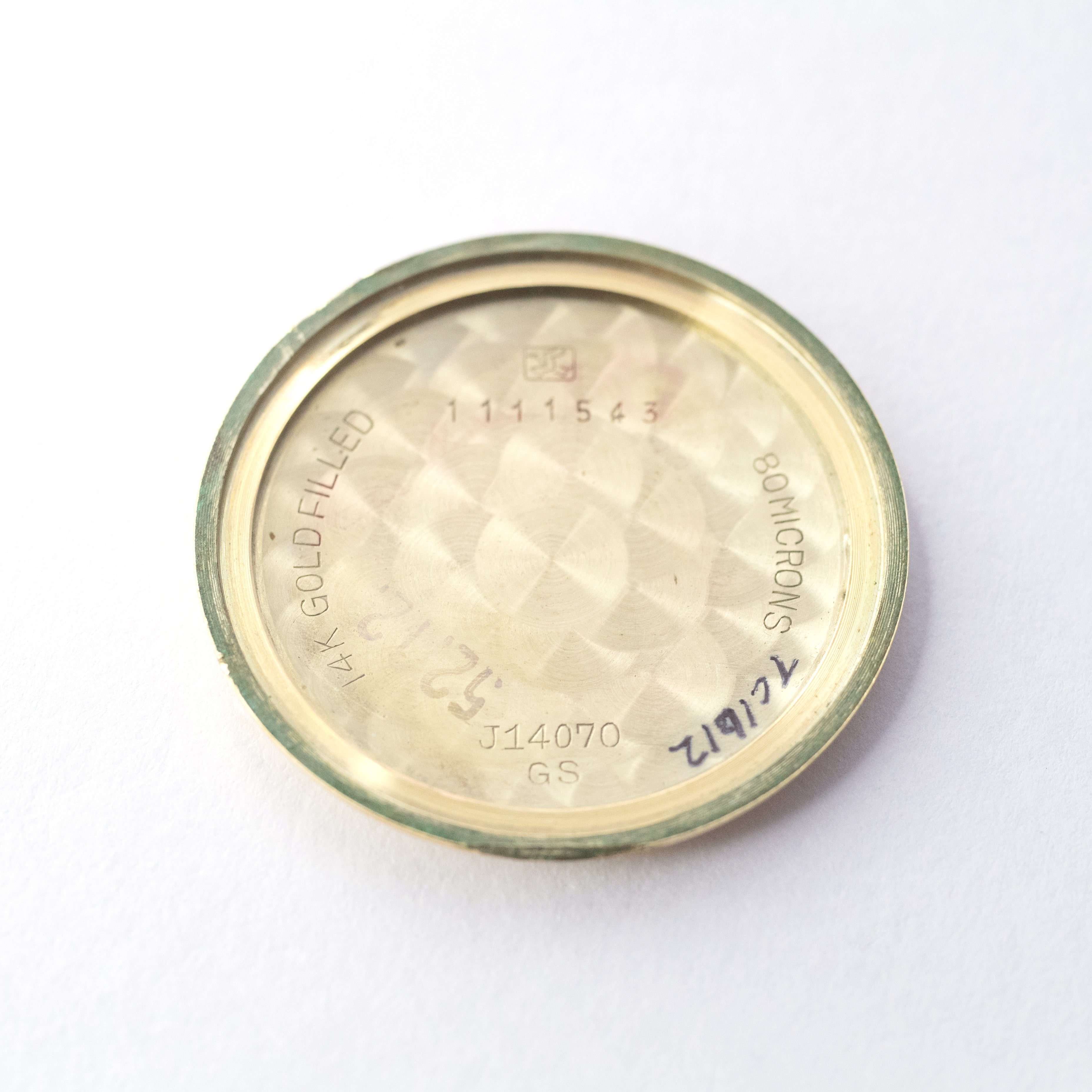 グランドセイコー ファースト初期 1961年製 彫り文字盤 Ref.J14070 銀文字 山形針