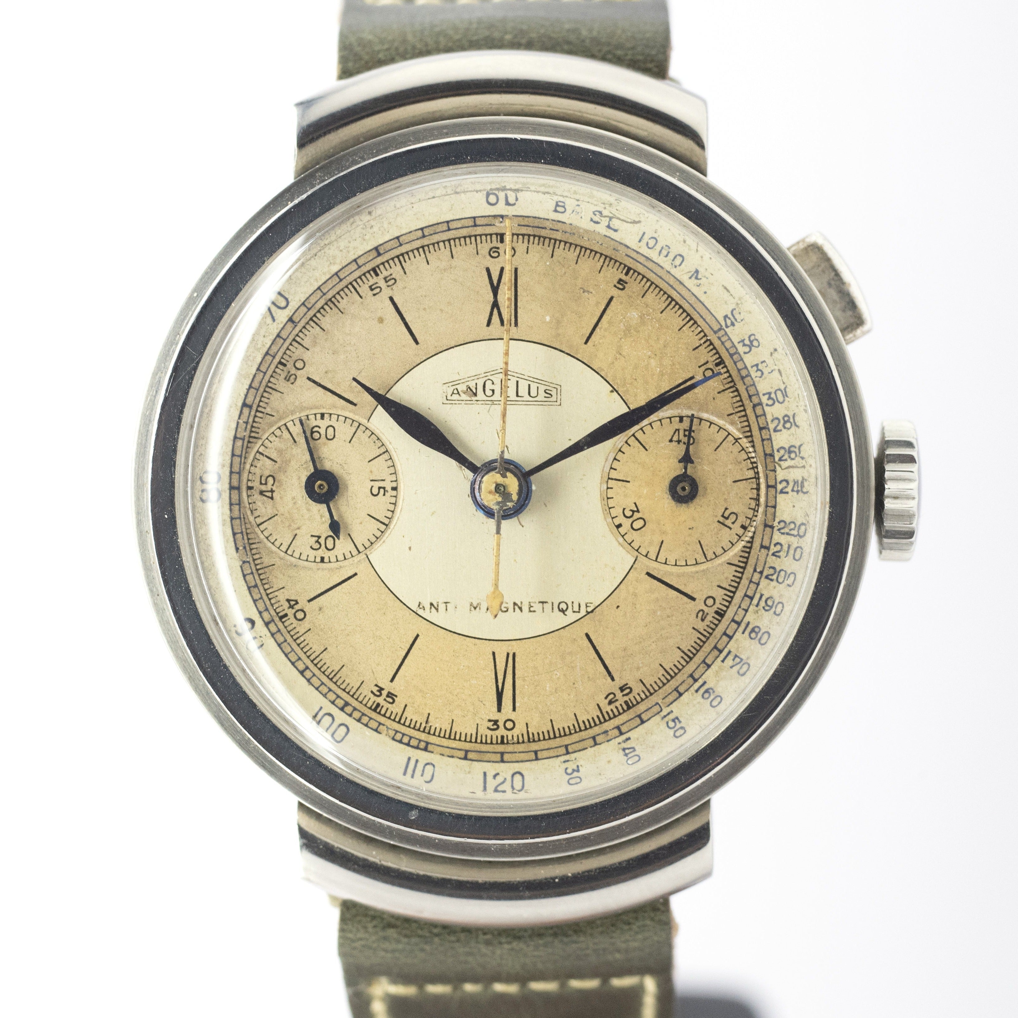 アンジェラス Cal.210 2レジスタークロノグラフ 1930年代製