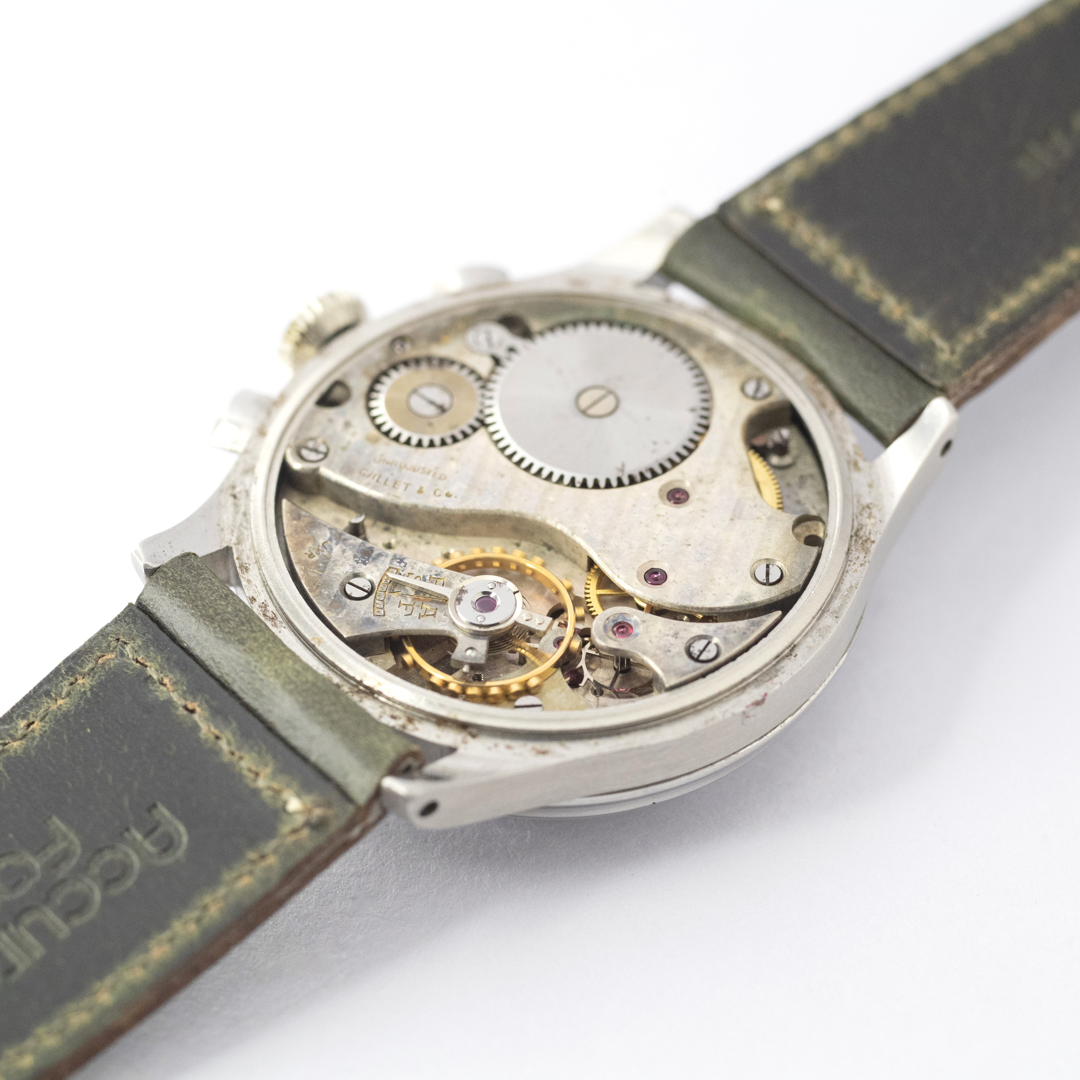 ギャレット マルチクロン レギュレーター Cal.140 BKミラーダイヤル 1940年代製