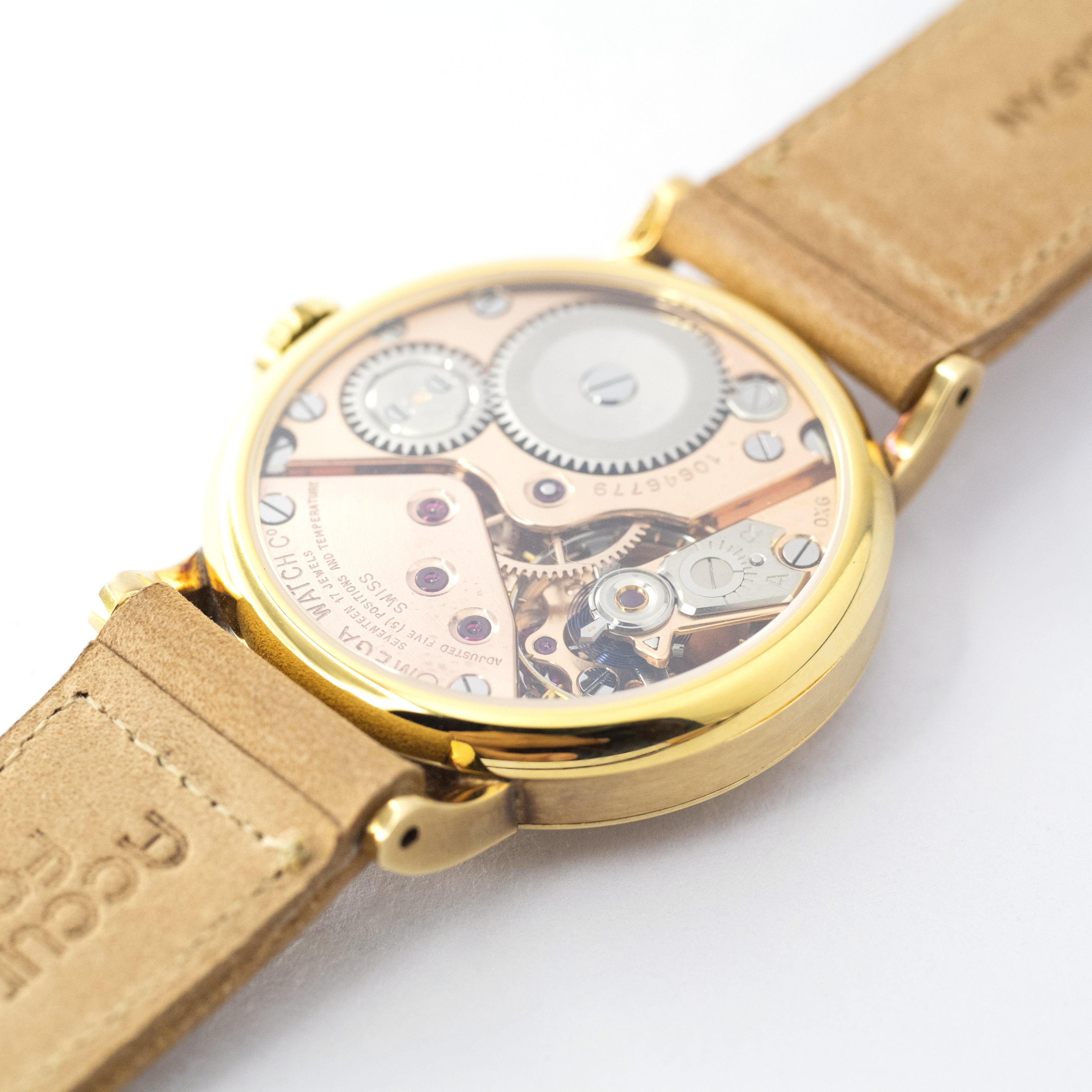 オメガ 30mmキャリバー クロノメーター Cal.30T2 RG 1944~46年製 14KYG