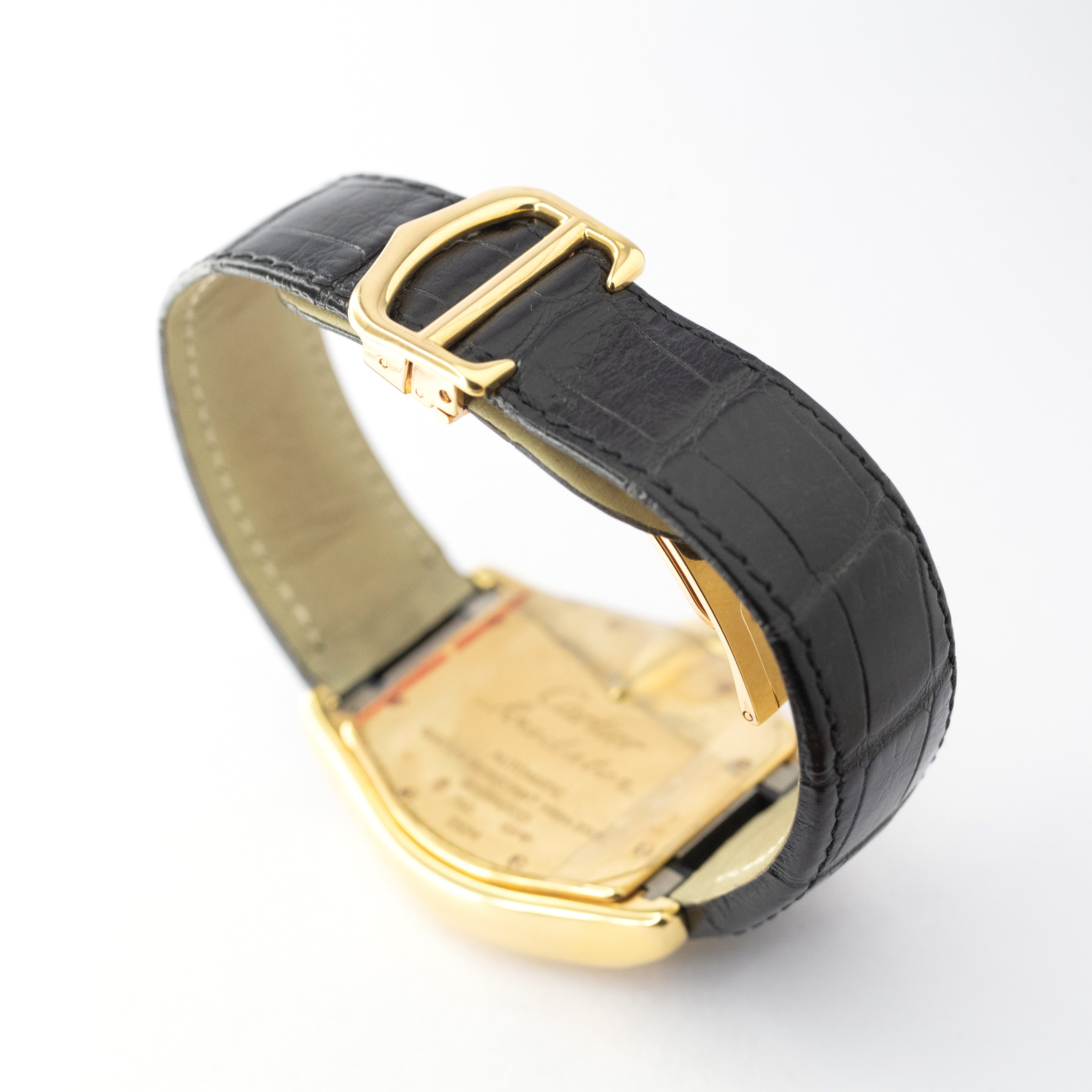 カルティエ ロードスターLM18KYG 箱ギャラ付き