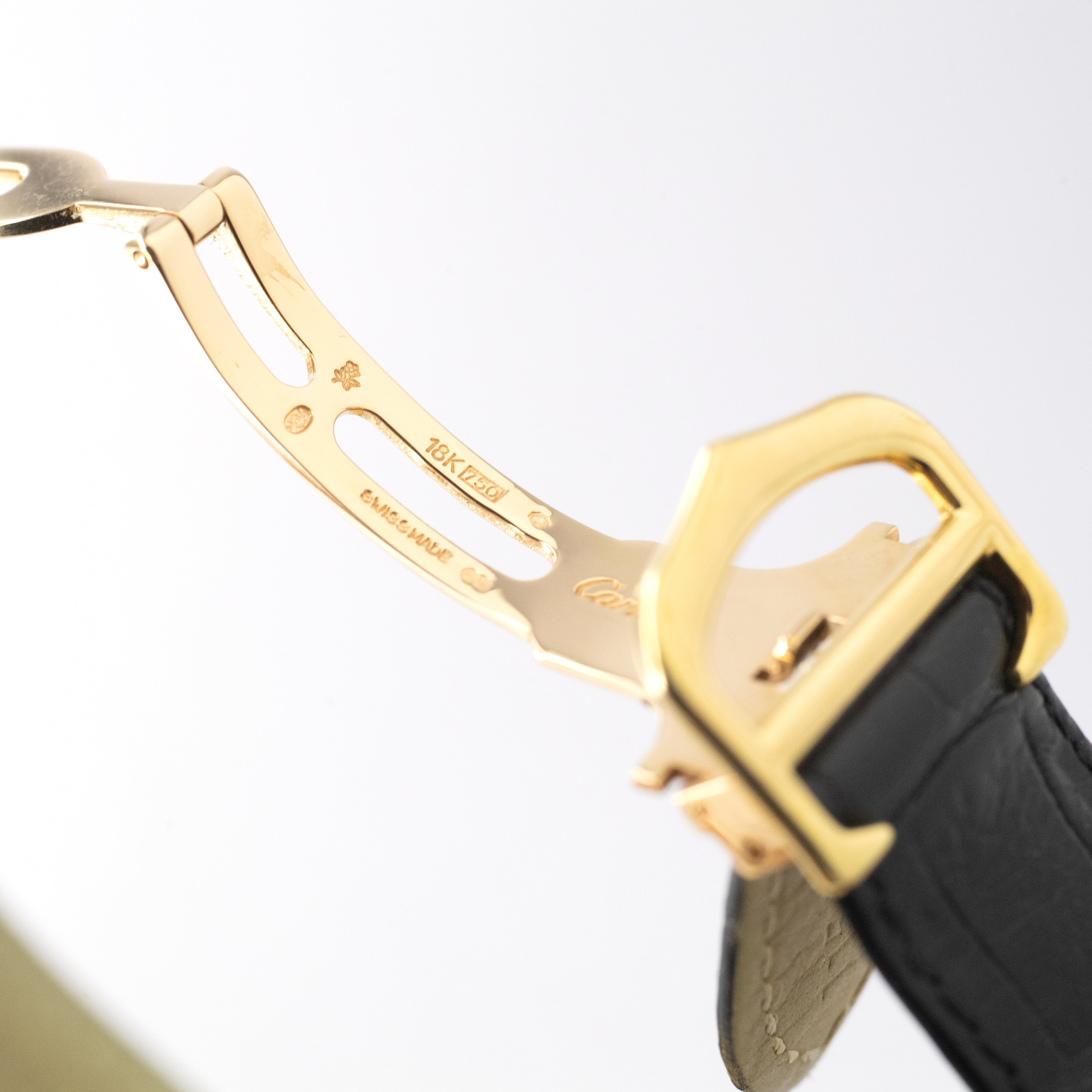 カルティエ ロードスターLM18KYG 箱ギャラ付き