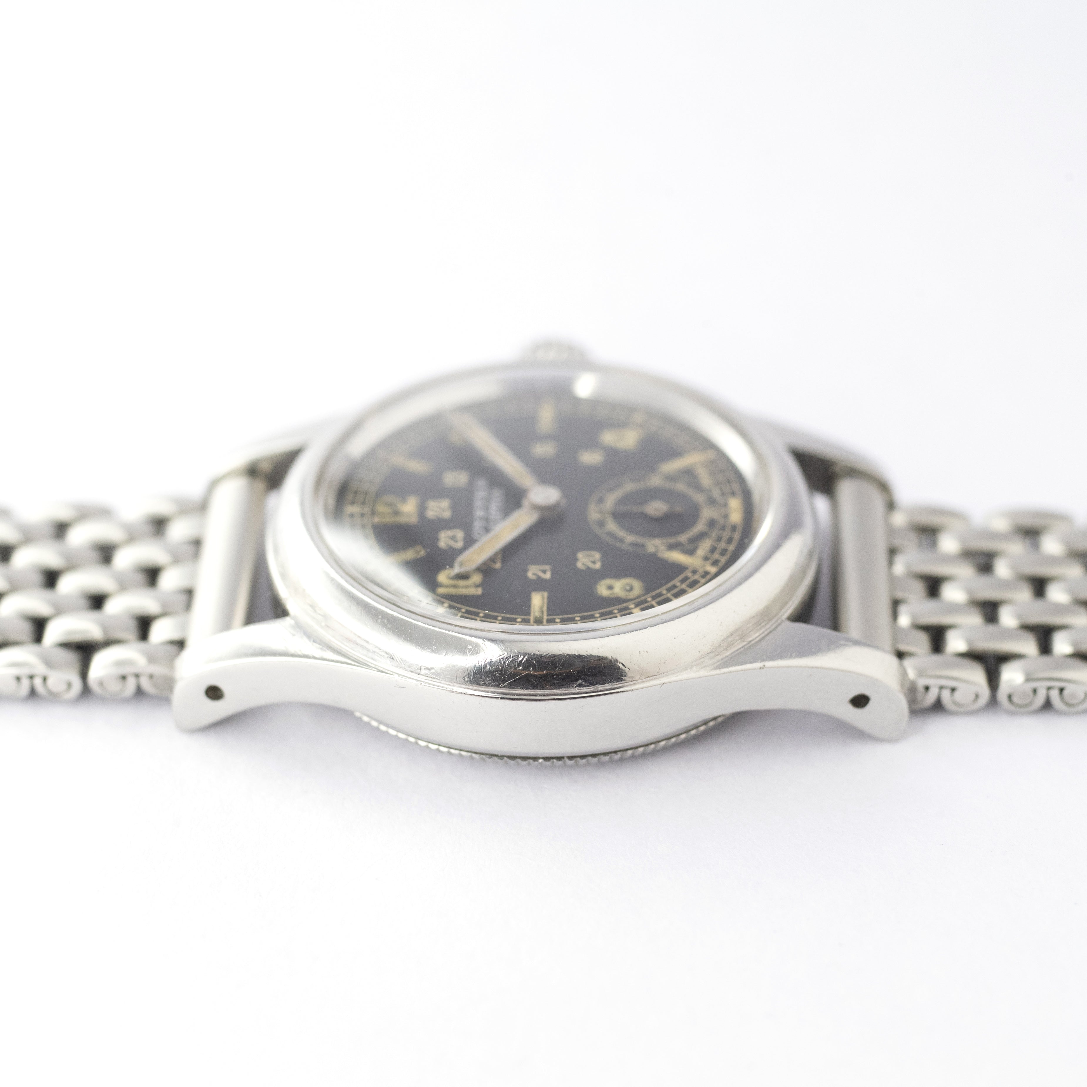 オイスター リプトン オリジナルブラックミラーダイヤル 1945年製