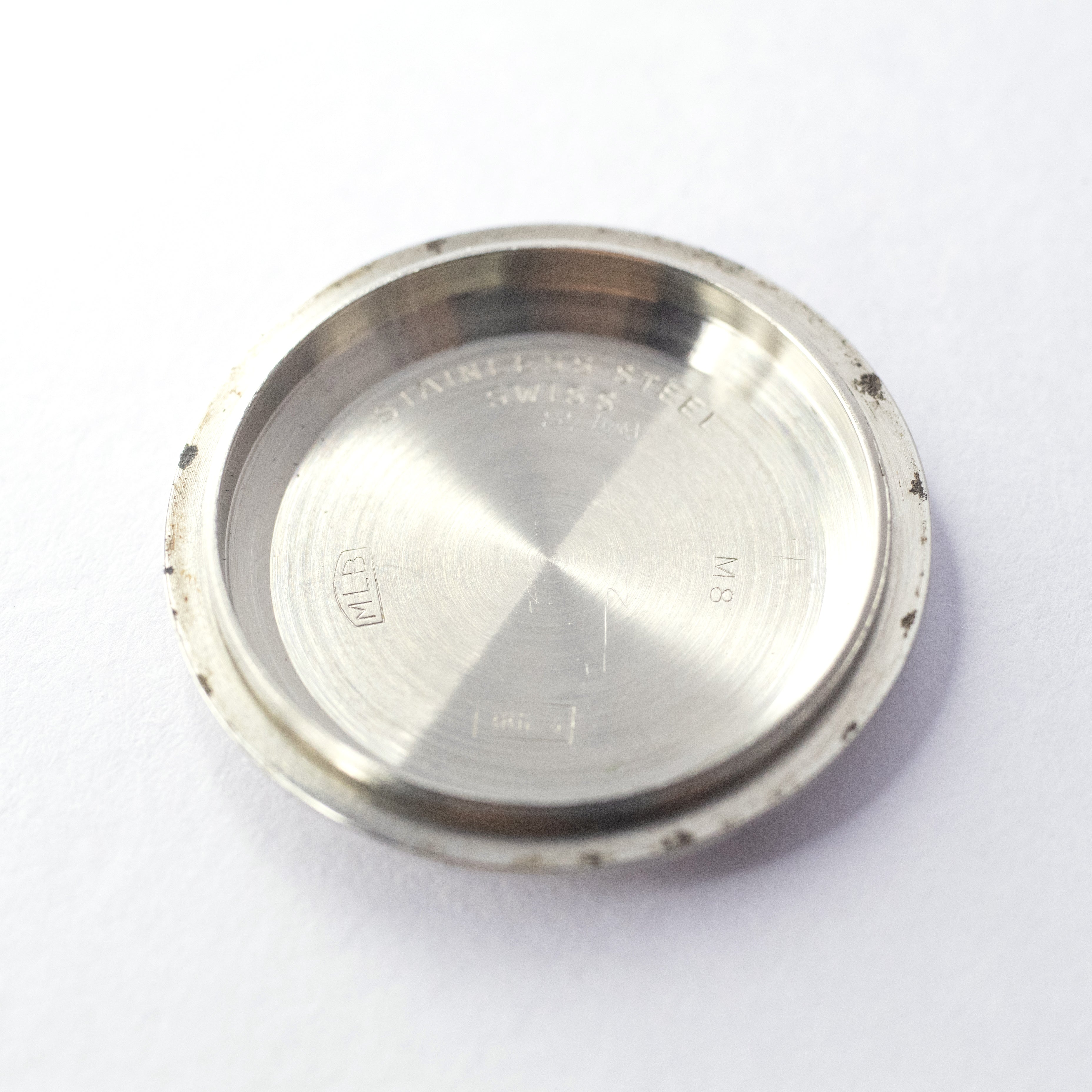 ブローバ 1968年製 ダイバーズウォッチ 回転ベゼル ミラーダイヤル