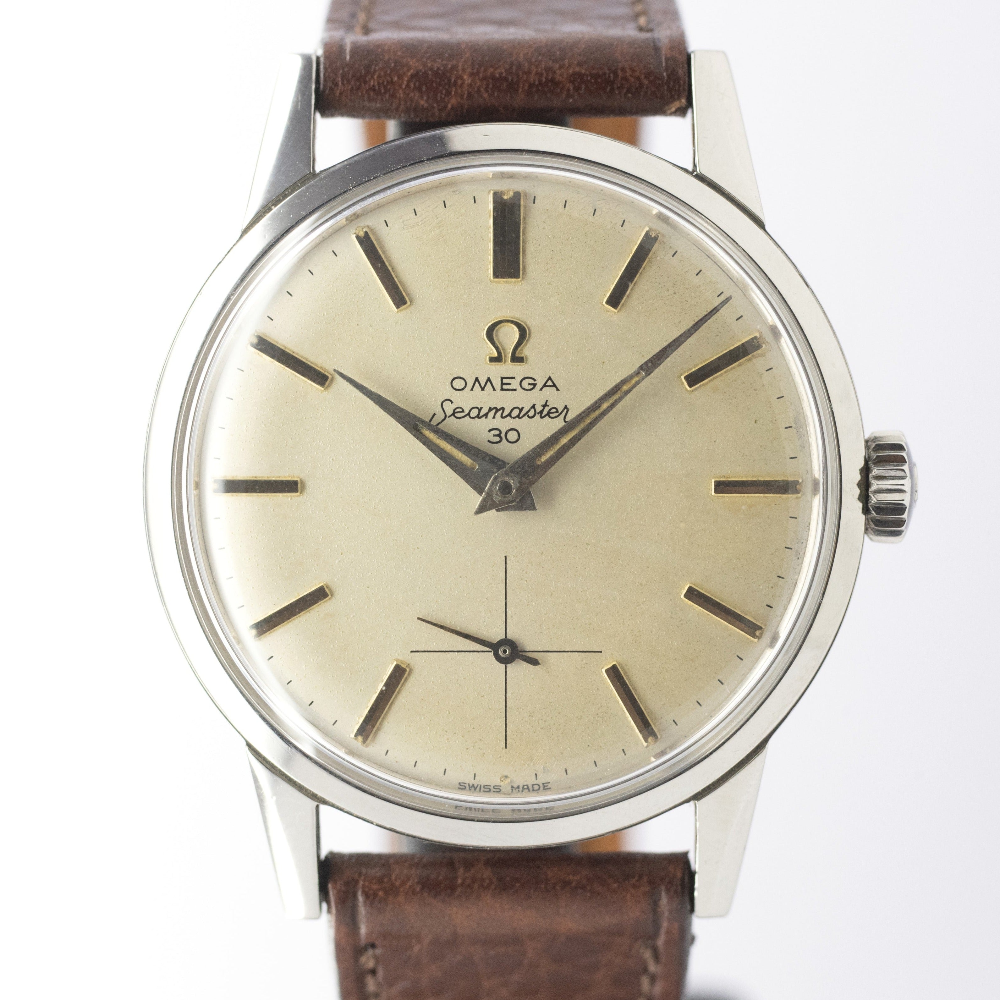 オメガ シーマスター30 1962年製 手巻き スモールセコンド Cal.269