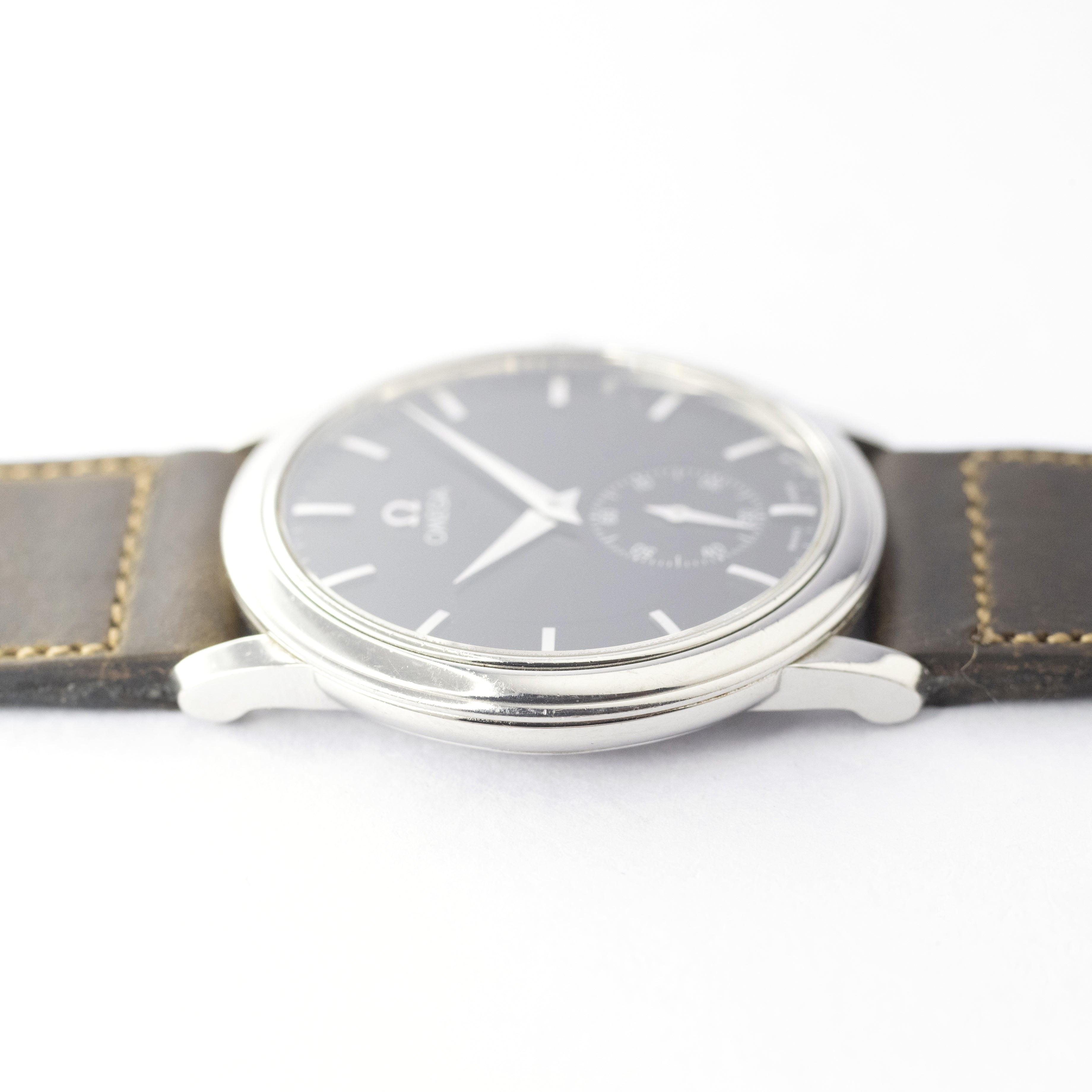 オメガ デ・ヴィル 1993年製 プレステージ 手巻き ブラックダイヤル