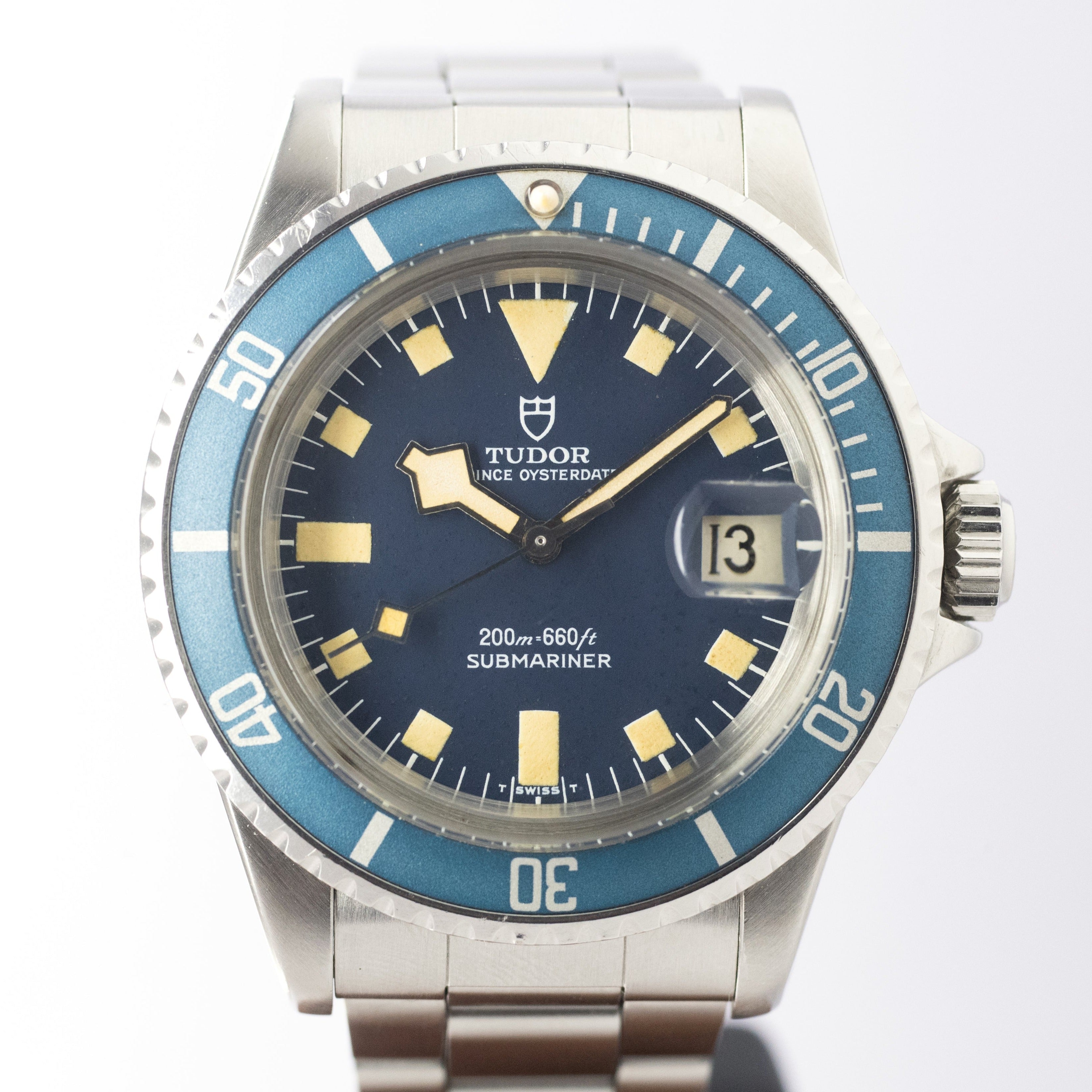 TUDOR サブマリーナー 1977年製 イカサブ スノーフレーク ブルーダイヤル