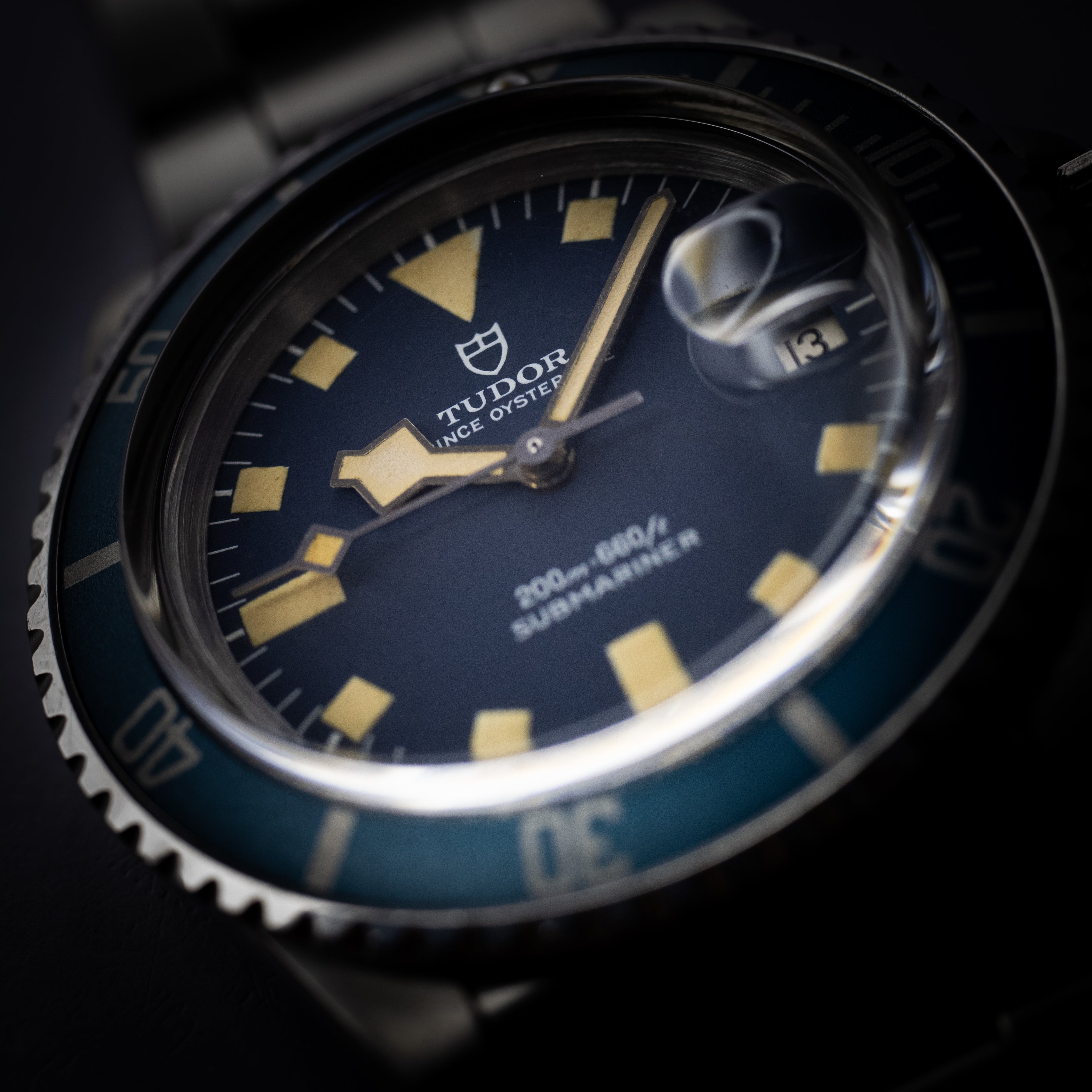 TUDOR サブマリーナー 1977年製 イカサブ スノーフレーク ブルーダイヤル