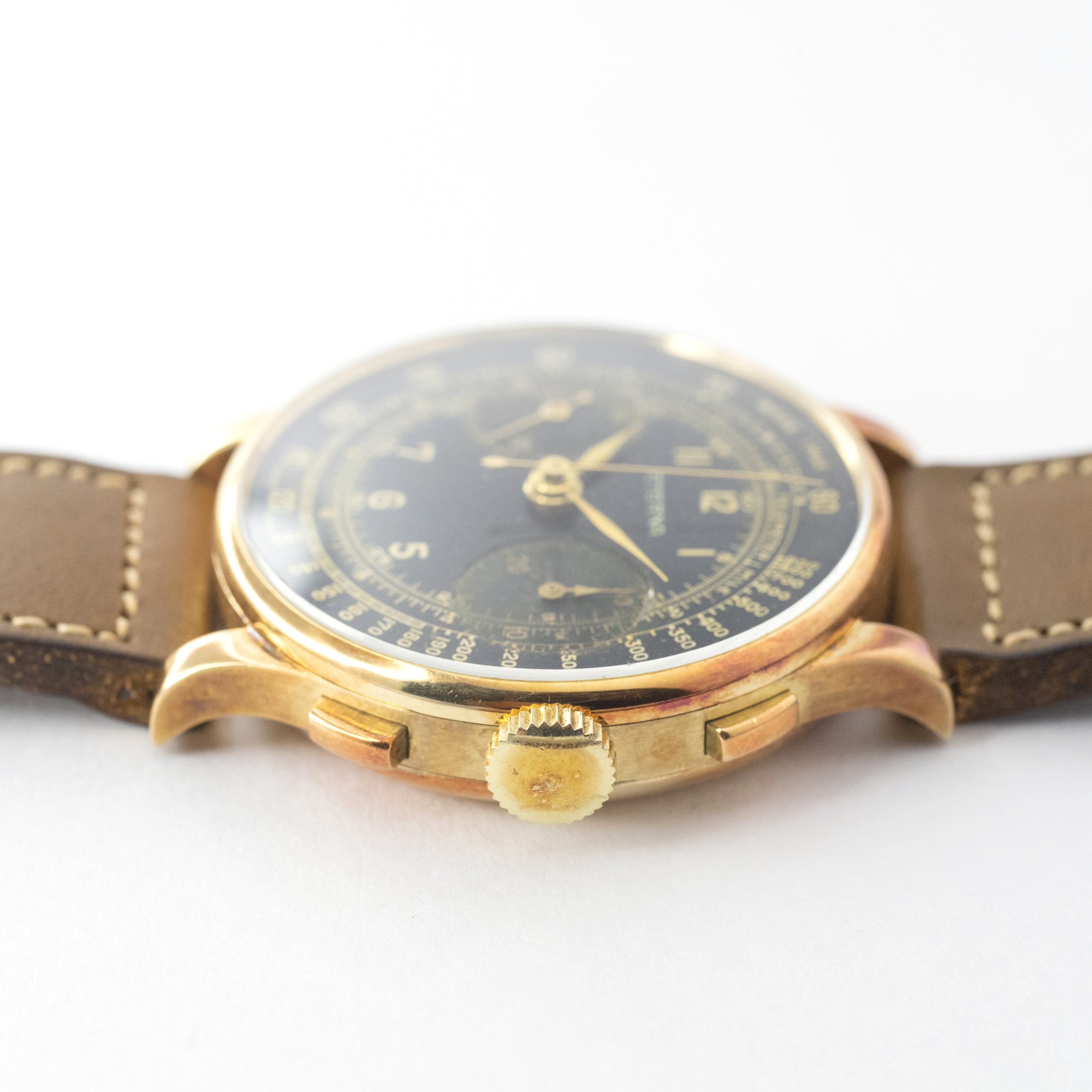 エテルナクロノグラフ バルジュー22 14金無垢 1940年代