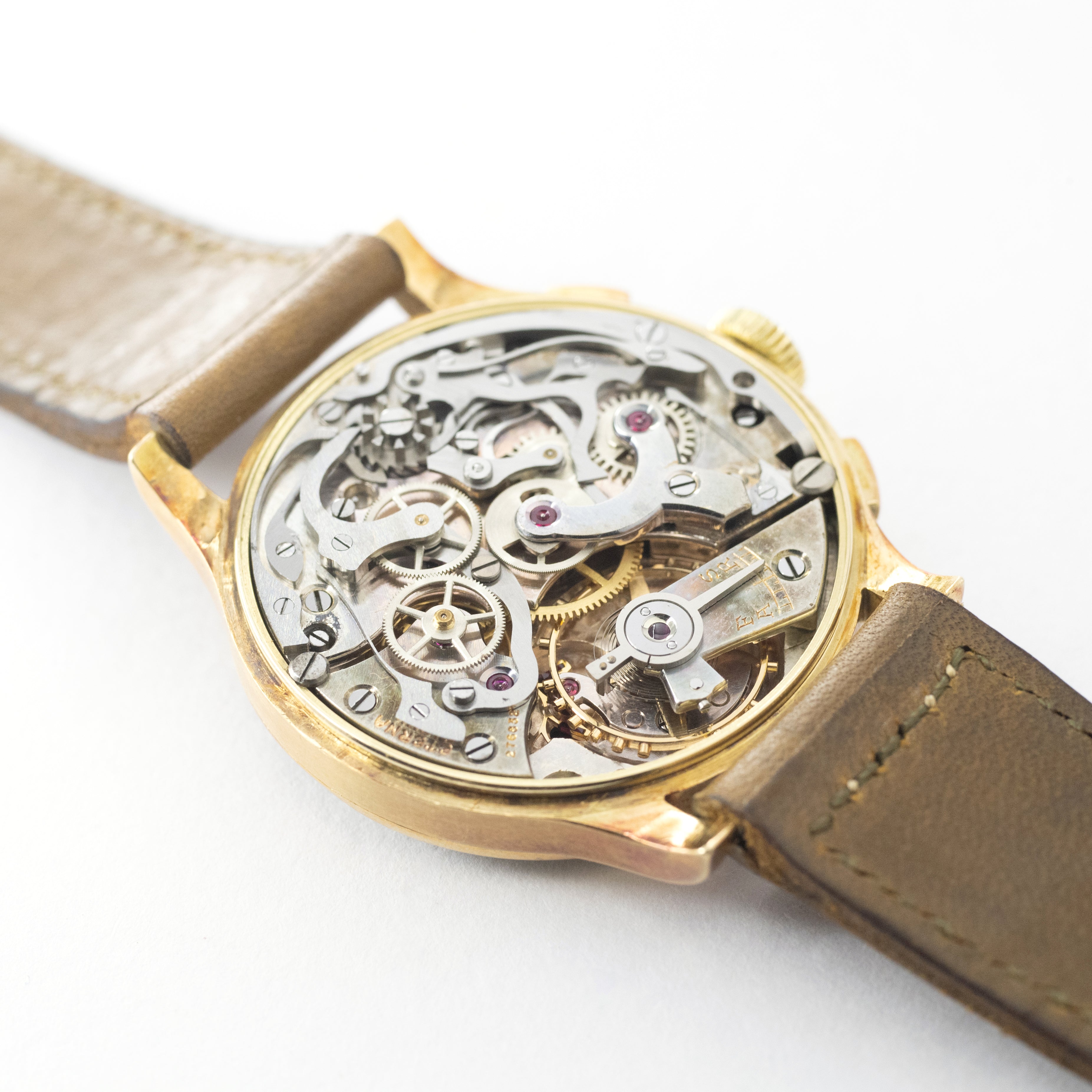 エテルナクロノグラフ バルジュー22 14金無垢 1940年代