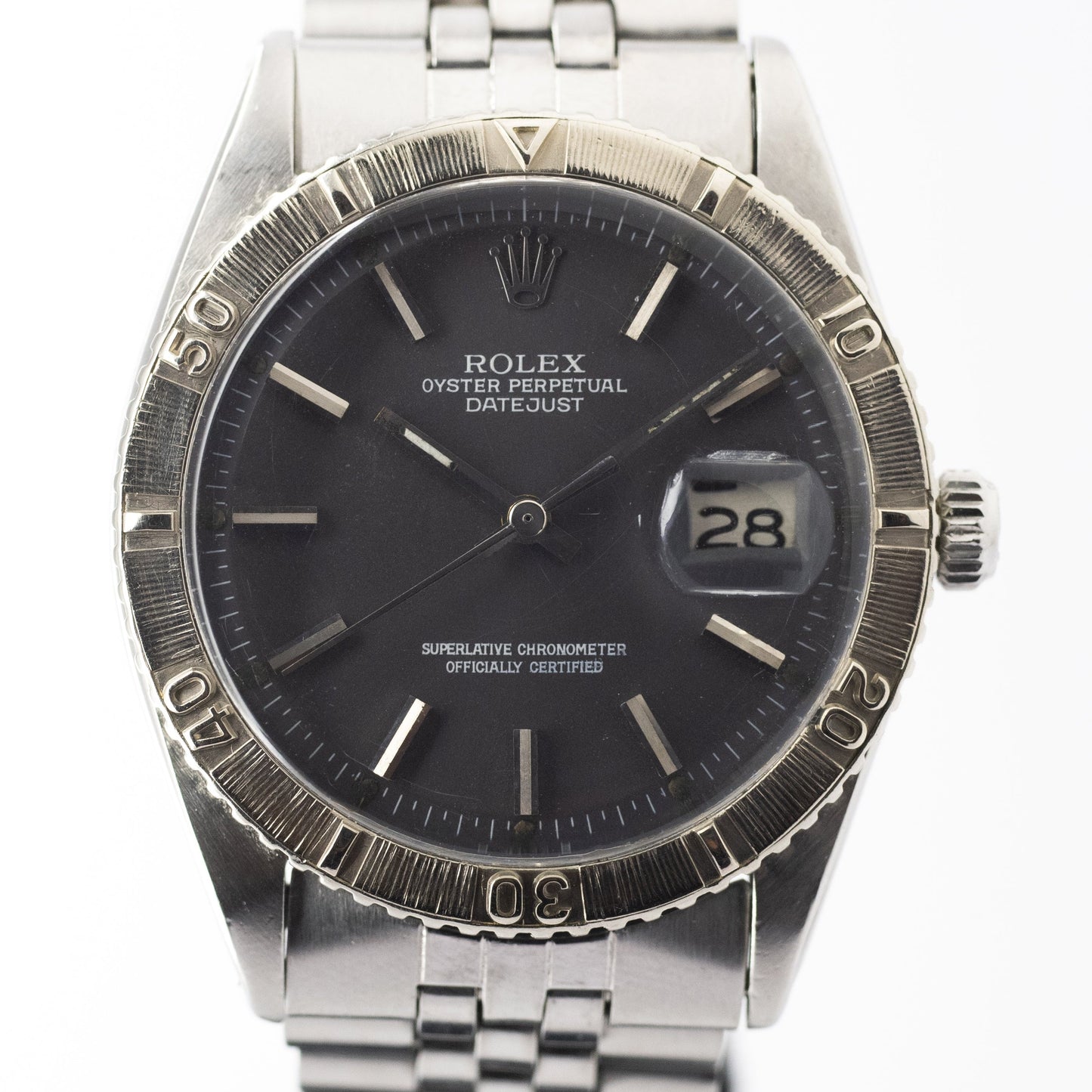 ロレックス サンダーバード Ref.1625 グレーダイヤル 1971年製
