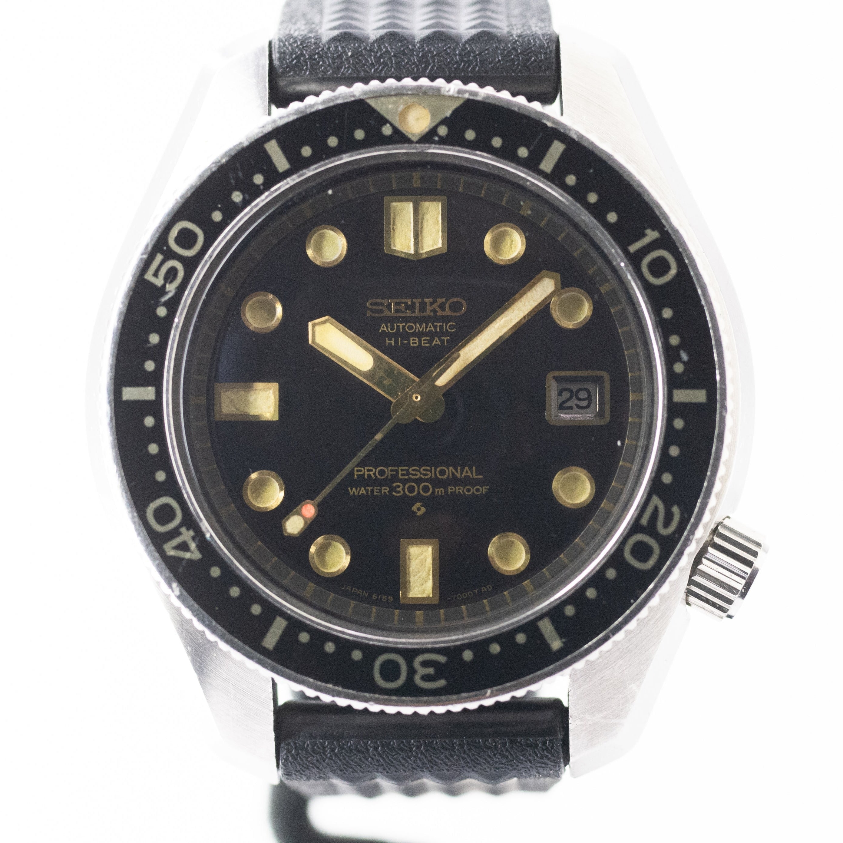 セイコー プロフェッショナルダイバー300m 6159-7001 1969年製
