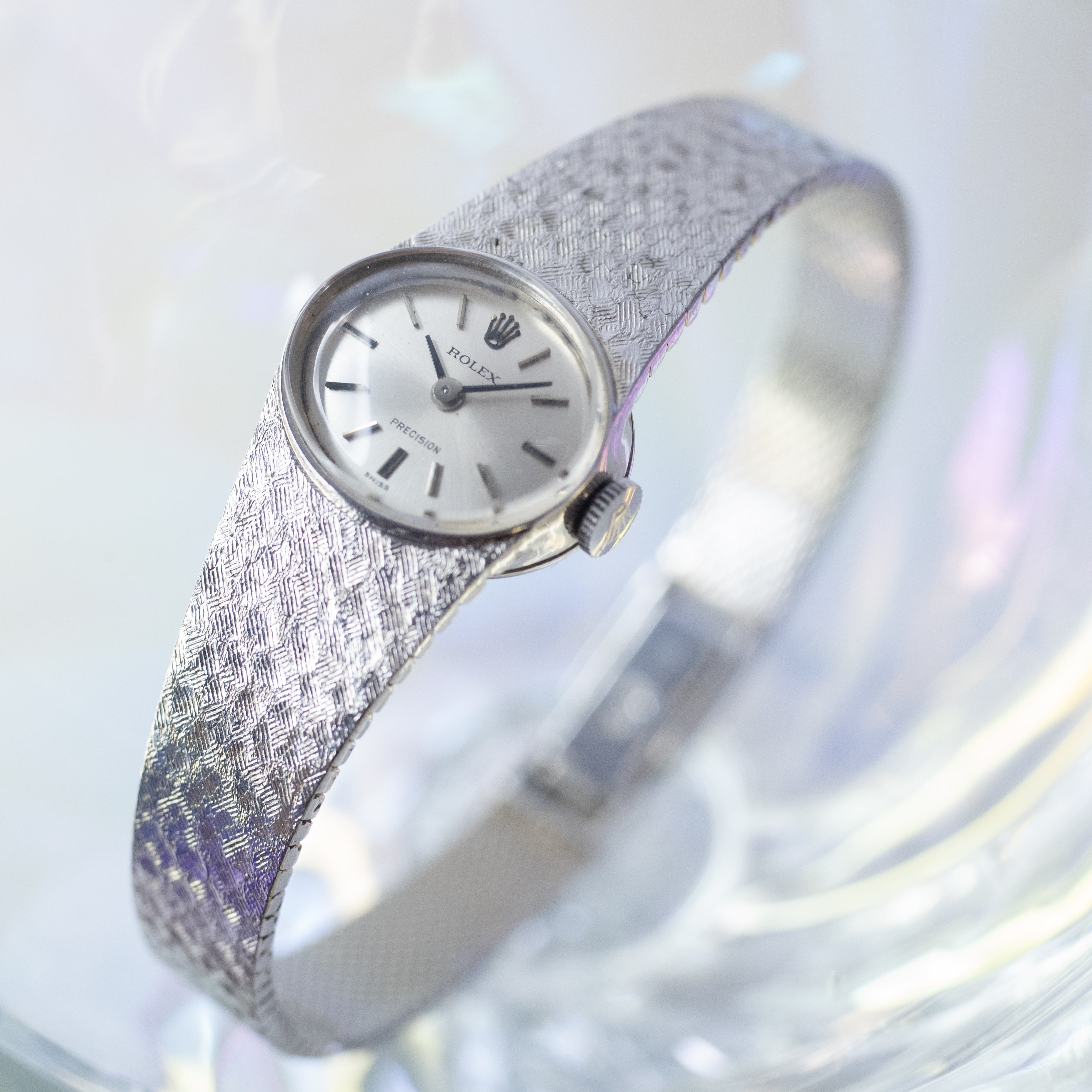 ロレックス 18金無垢ホワイトゴールド Ref.2635 18KWG レディース 1971年製