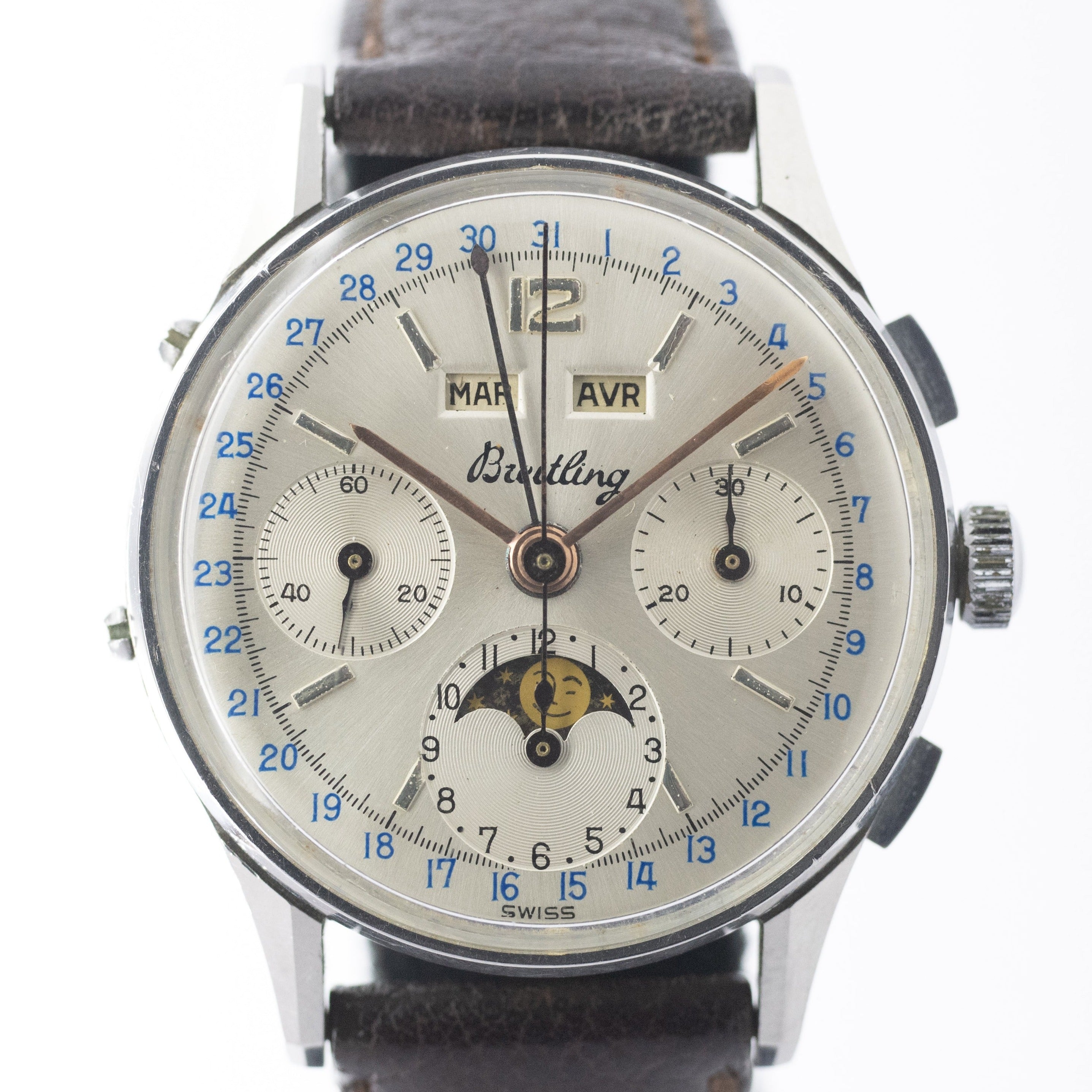 ブライトリング ダトラクロノ バルジュー88 1940年代