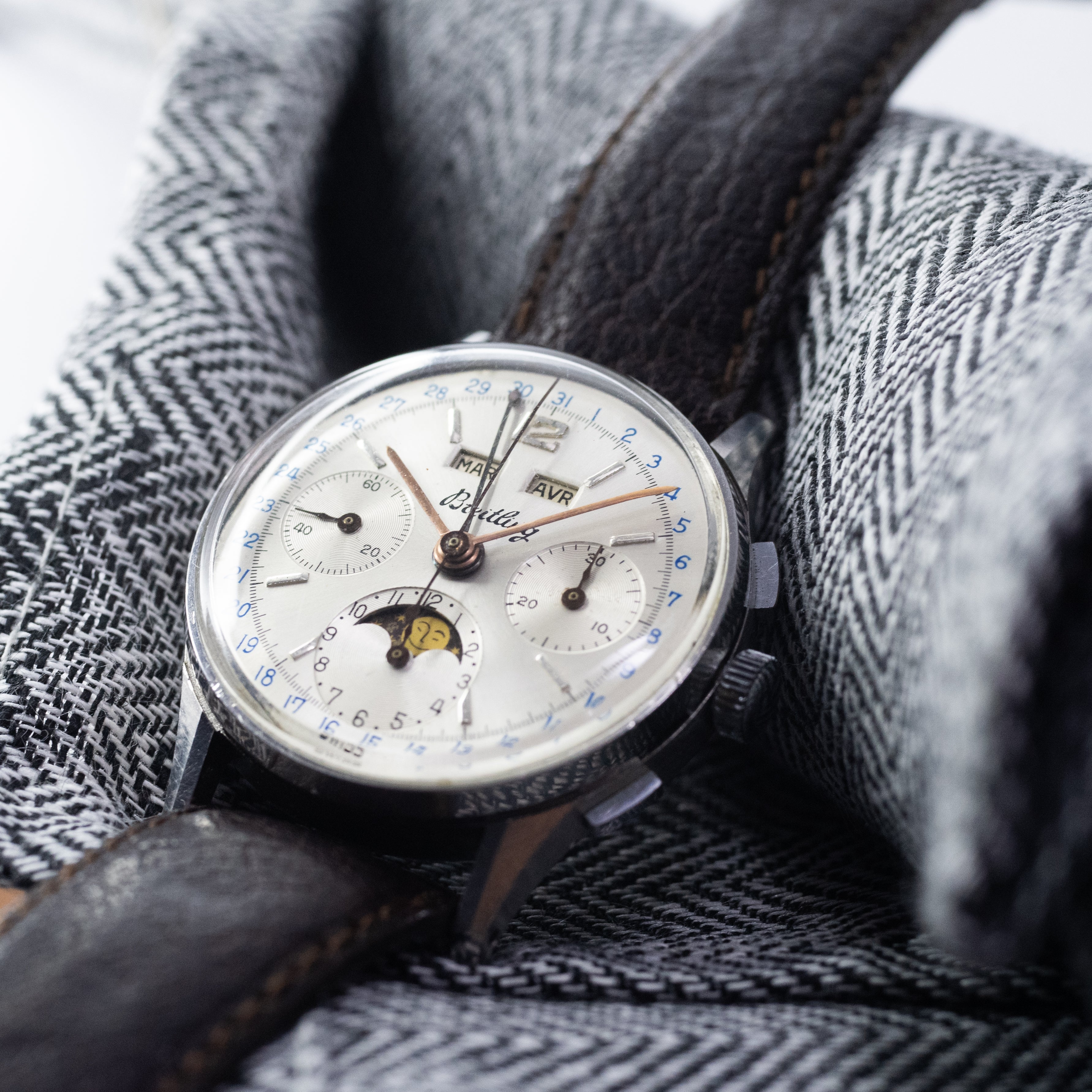 ブライトリング ダトラクロノ バルジュー88 1940年代